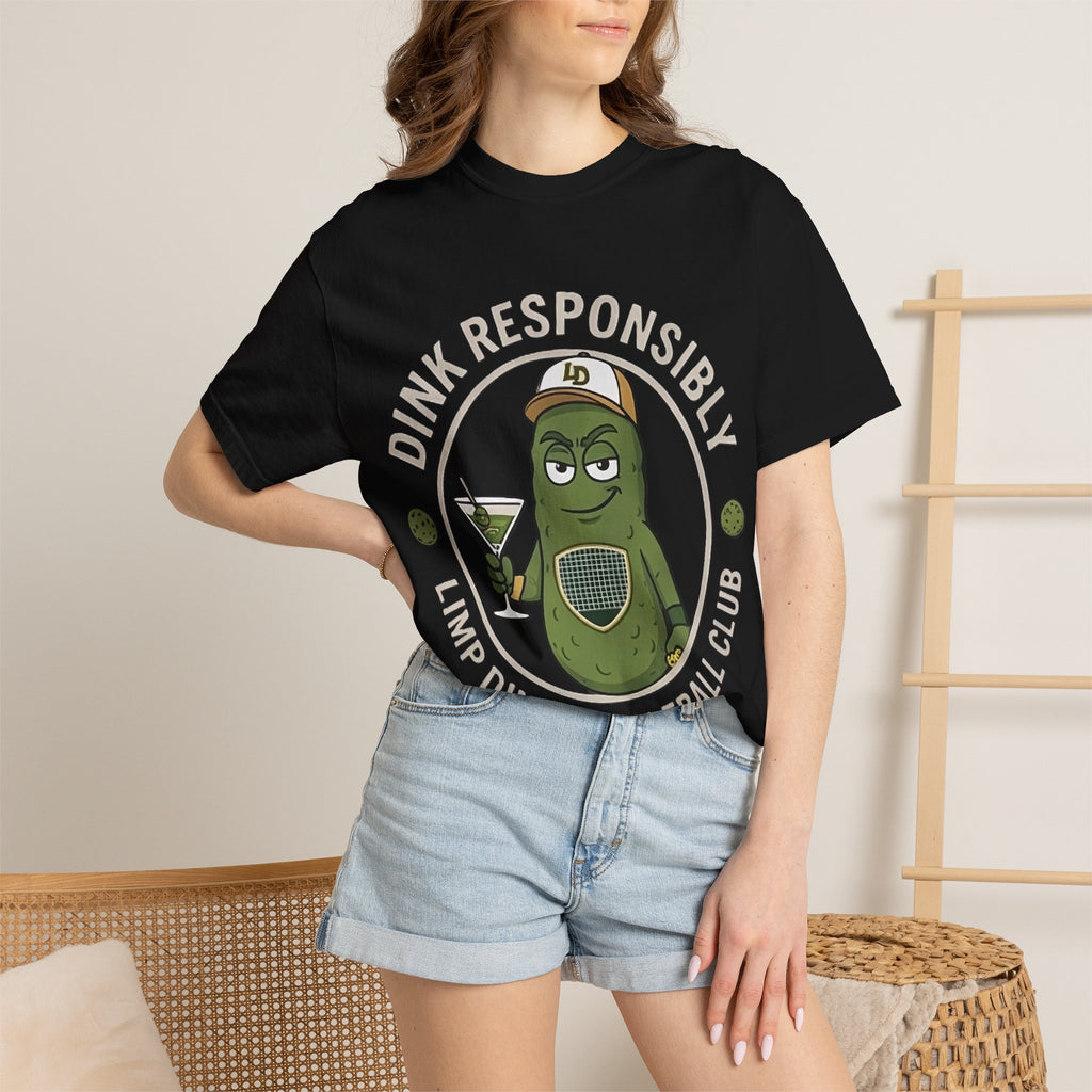 Dink Responsibly Pickleball Tee