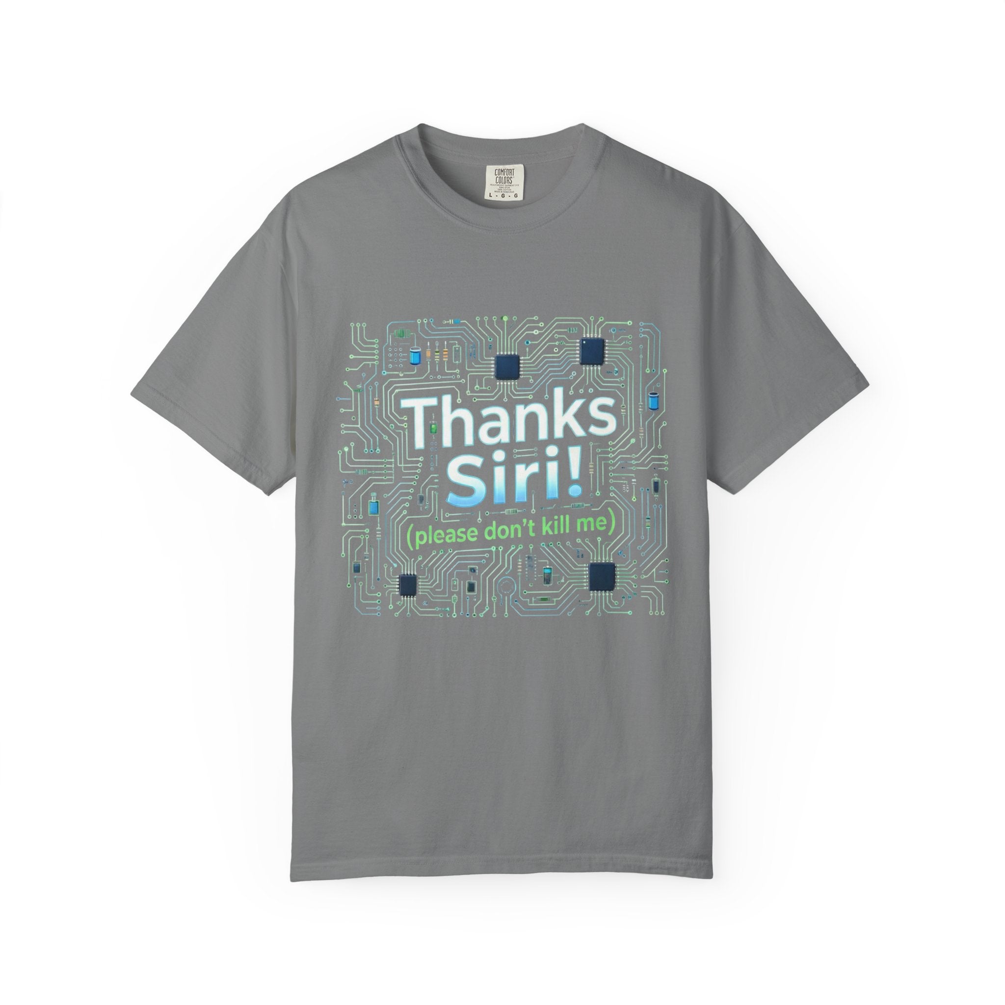 Thanks Siri Circuit Board T-Shirt