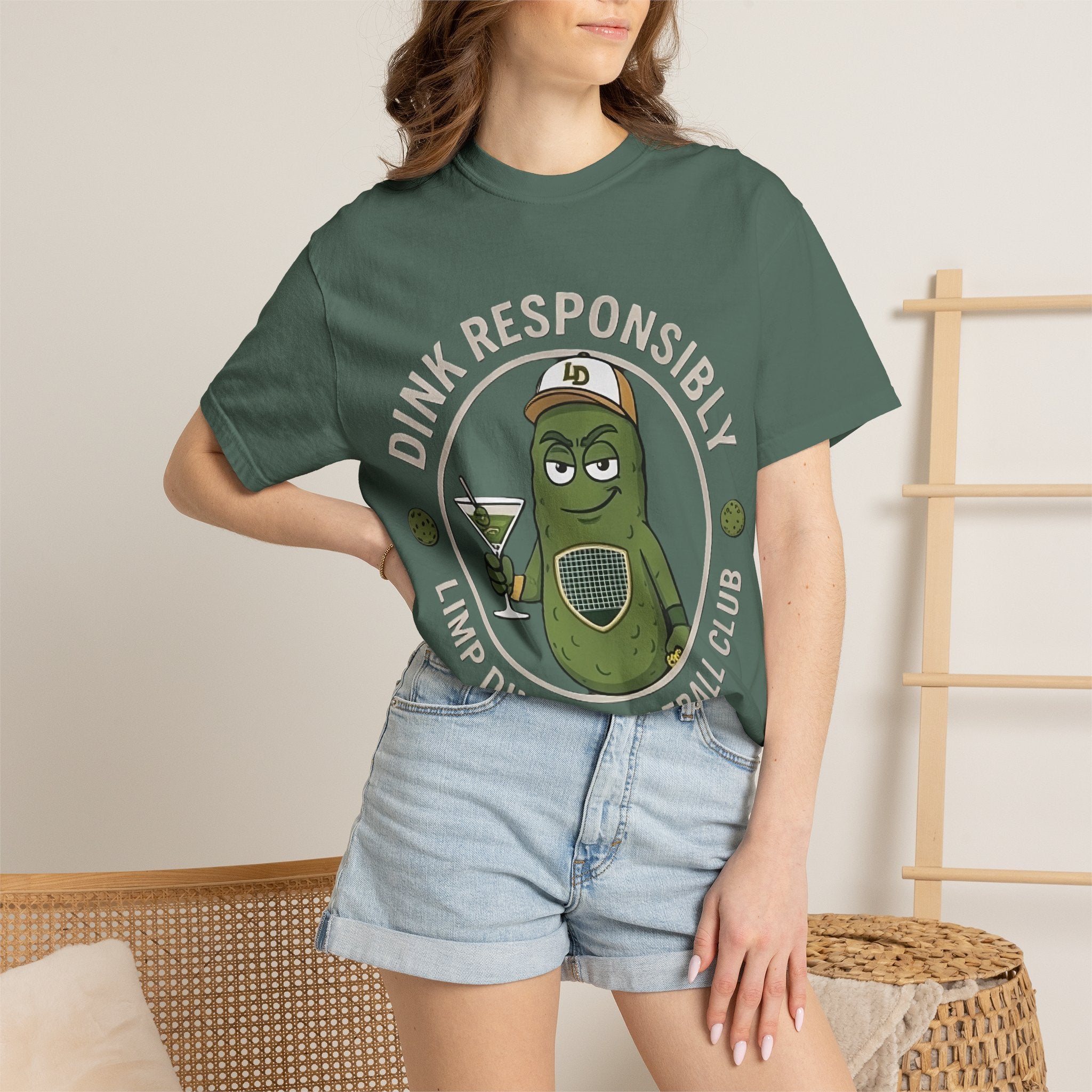 Dink Responsibly Pickleball Tee