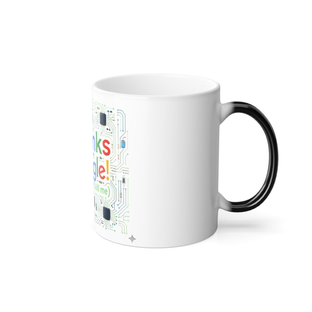 Thanks Google Color-Changing Mug
