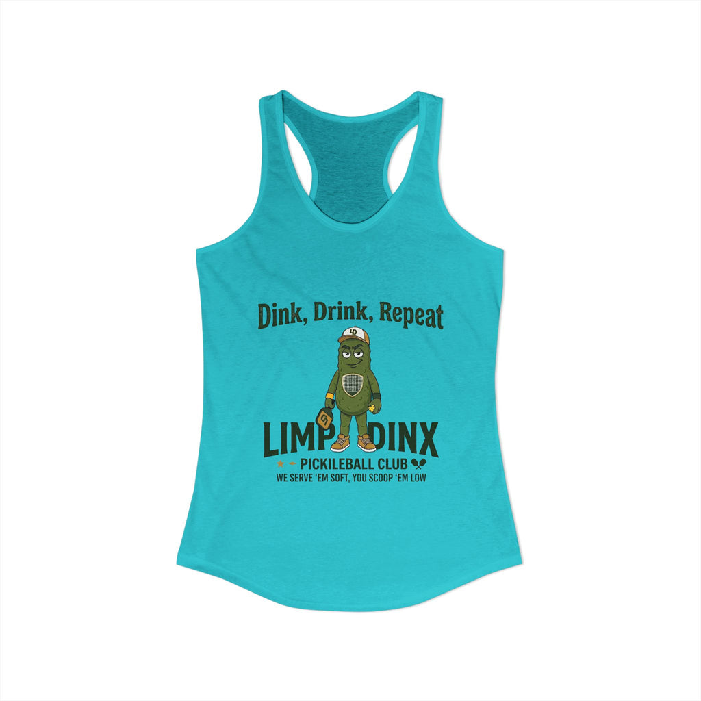 Limp Dinx Dink Drink Repeat Racerback Tank