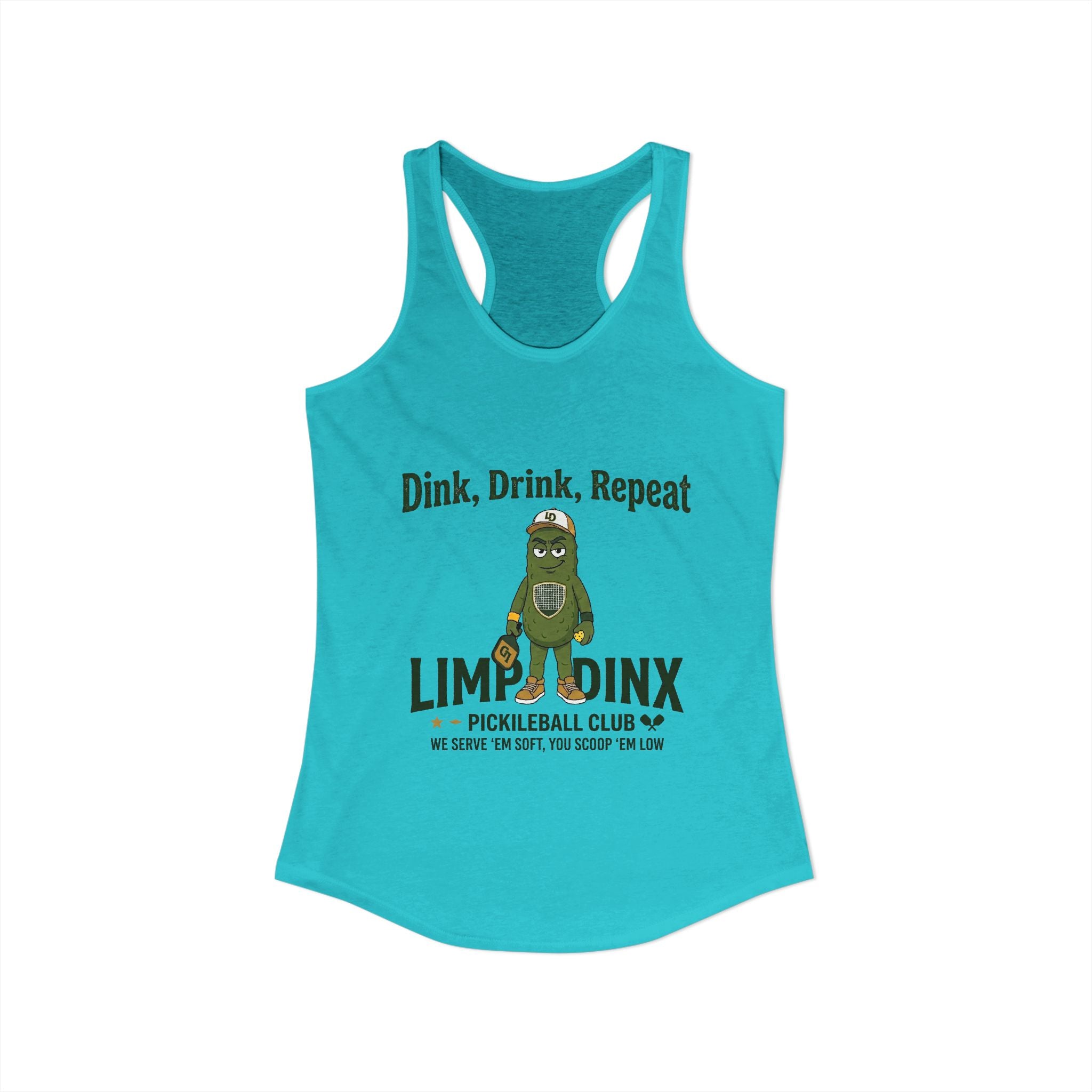 Limp Dinx Dink Drink Repeat Racerback Tank