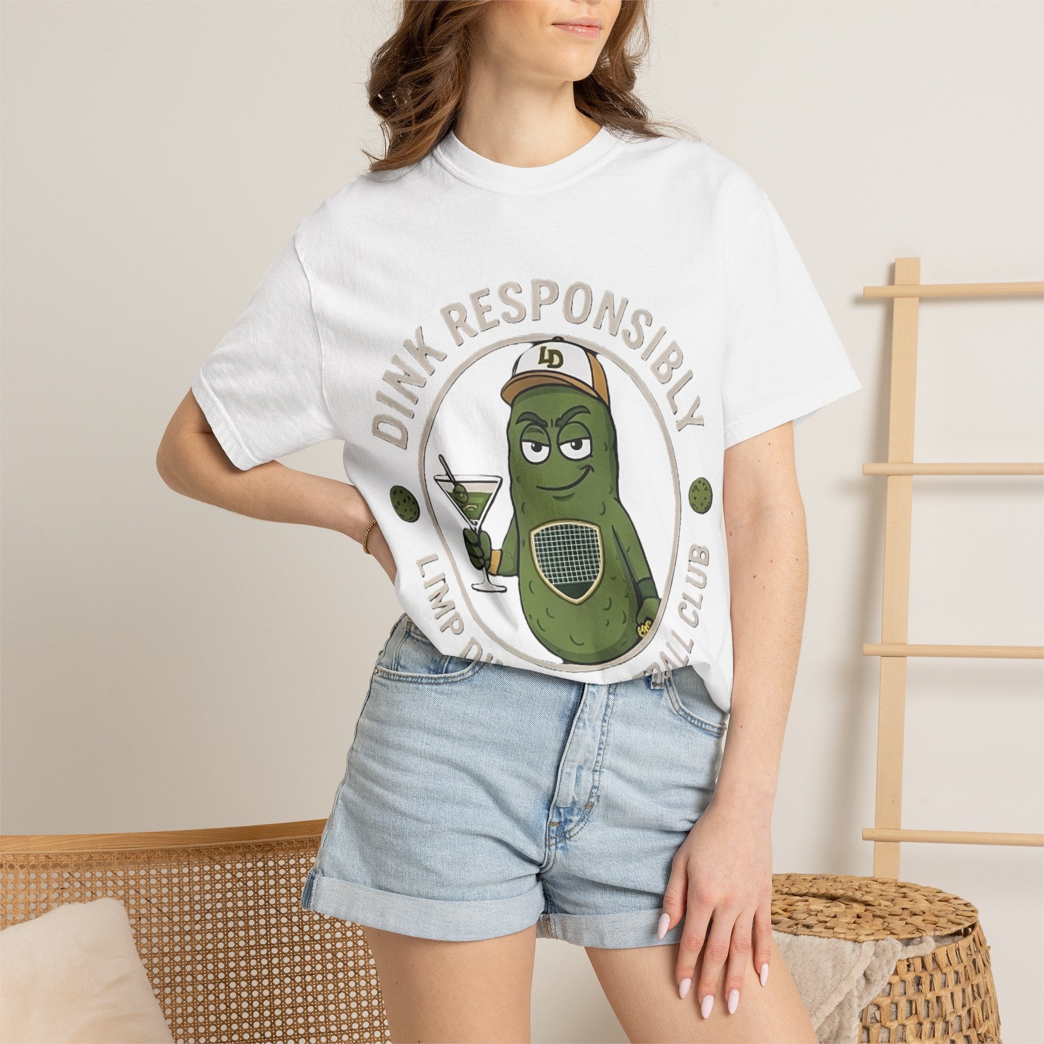 Dink Responsibly Pickleball Tee