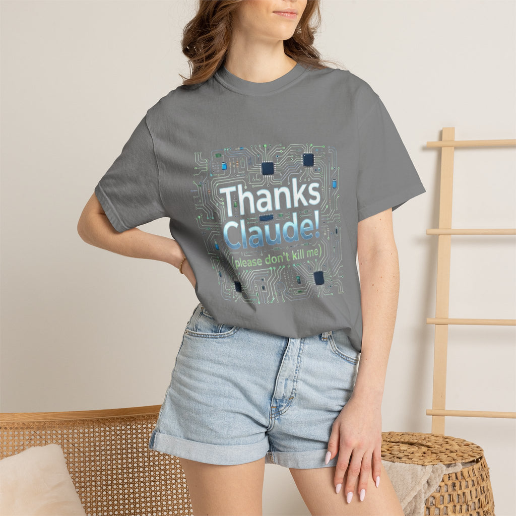 Thanks Claude Circuit Board T-Shirt