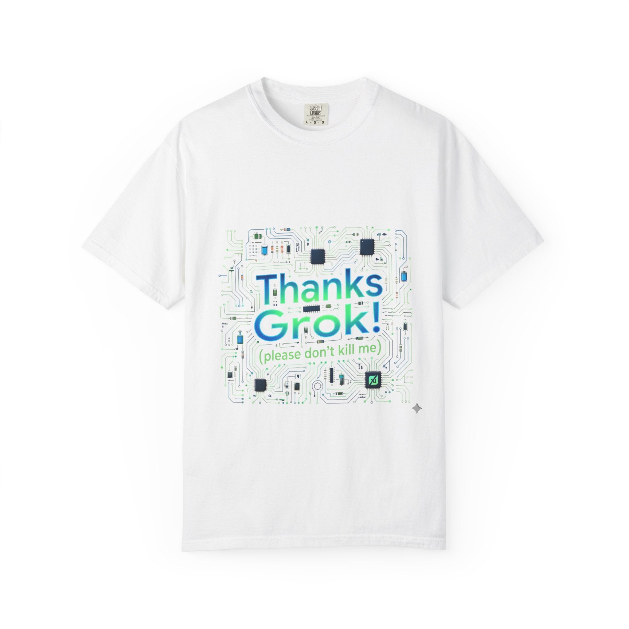 Thanks Grok Circuit Board T-Shirt