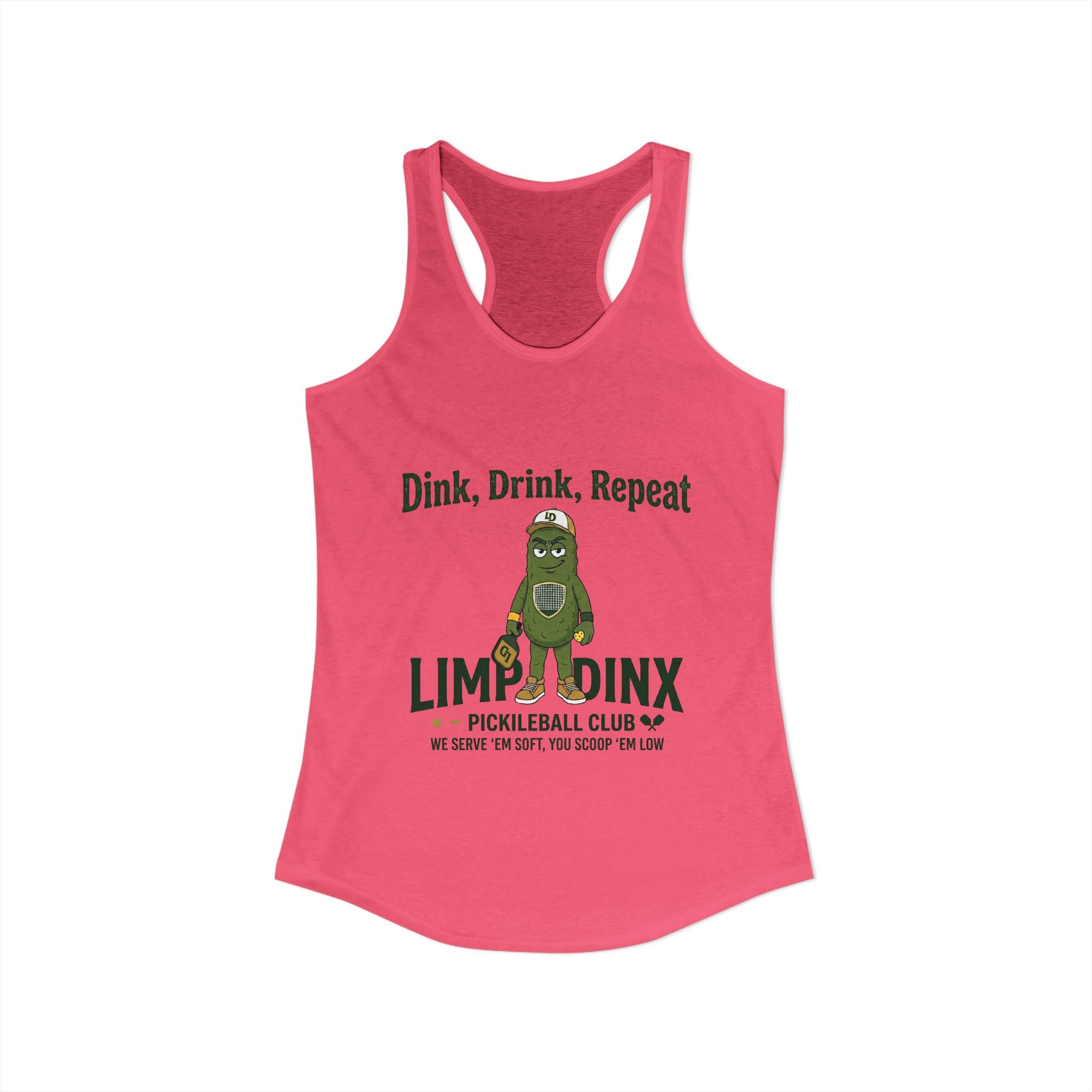 Limp Dinx Dink Drink Repeat Racerback Tank