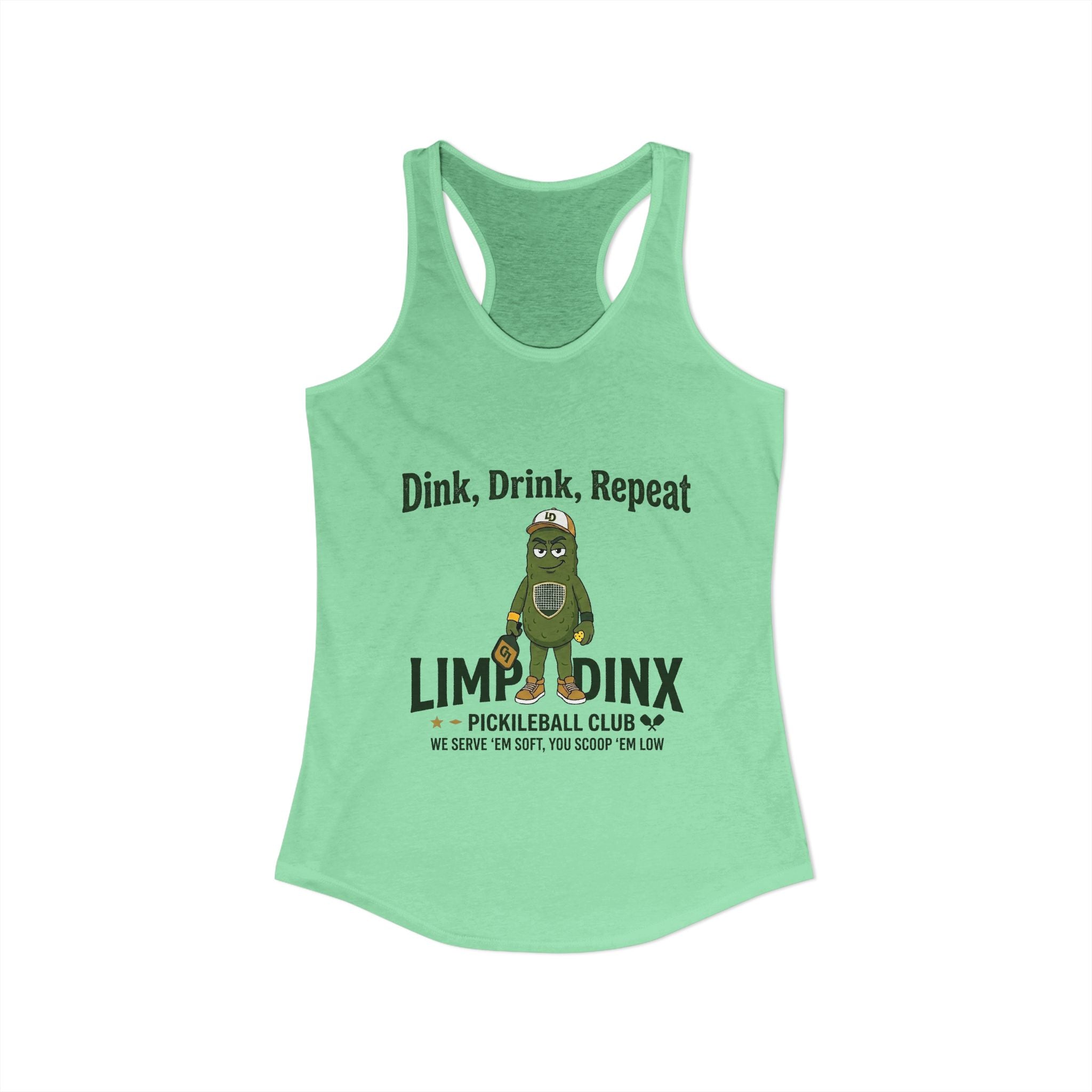 Limp Dinx Dink Drink Repeat Racerback Tank