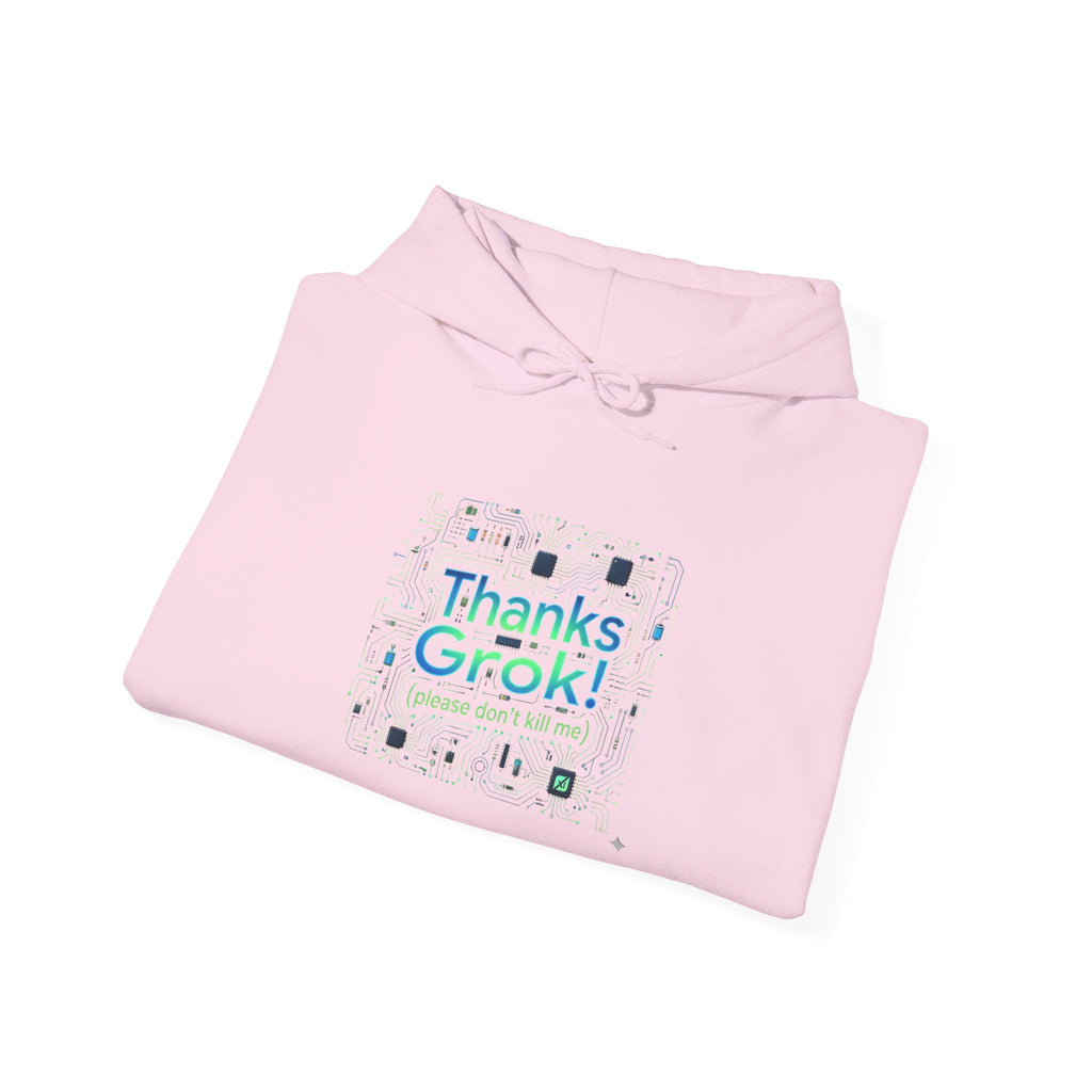 Thanks Grok Tech Pattern Hoodie