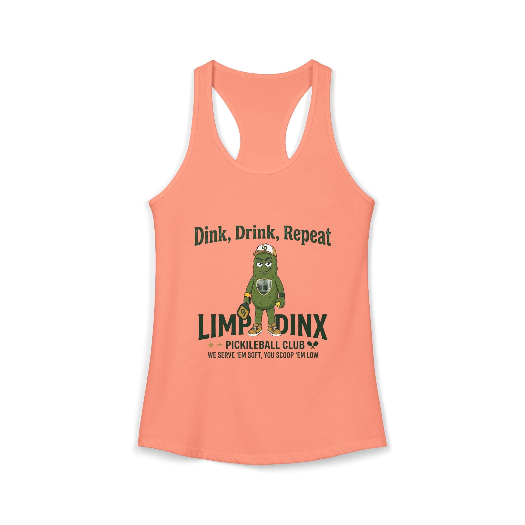 Limp Dinx Dink Drink Repeat Racerback Tank