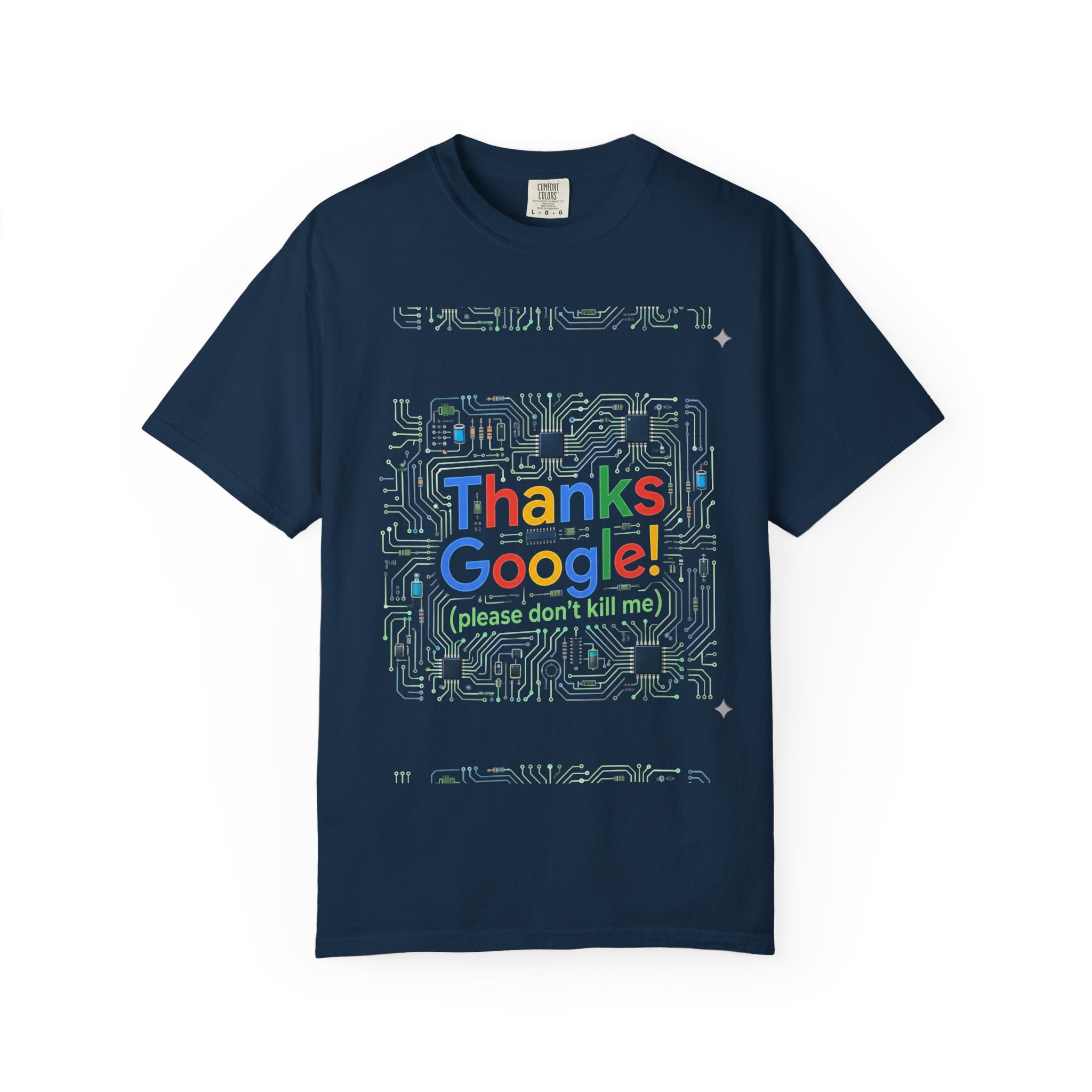 Thanks Google Circuit Board T-Shirt