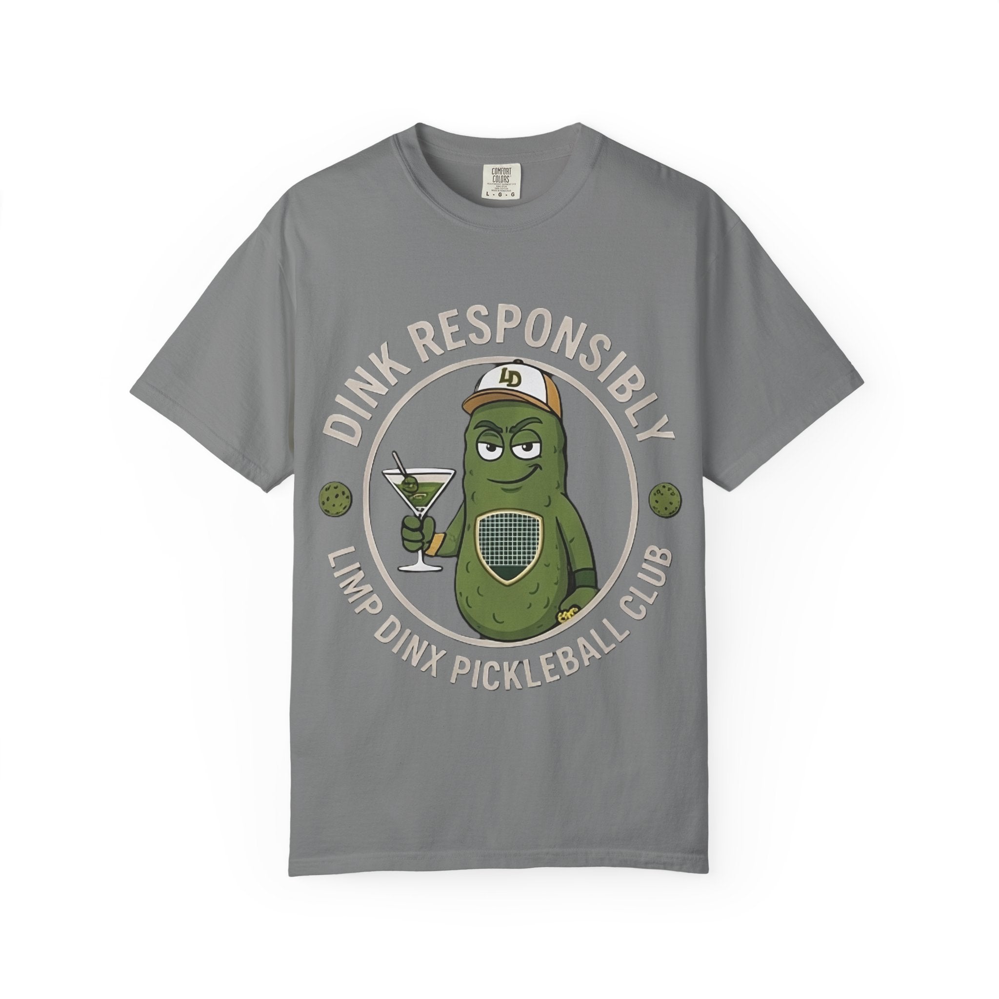 Dink Responsibly Pickleball Tee