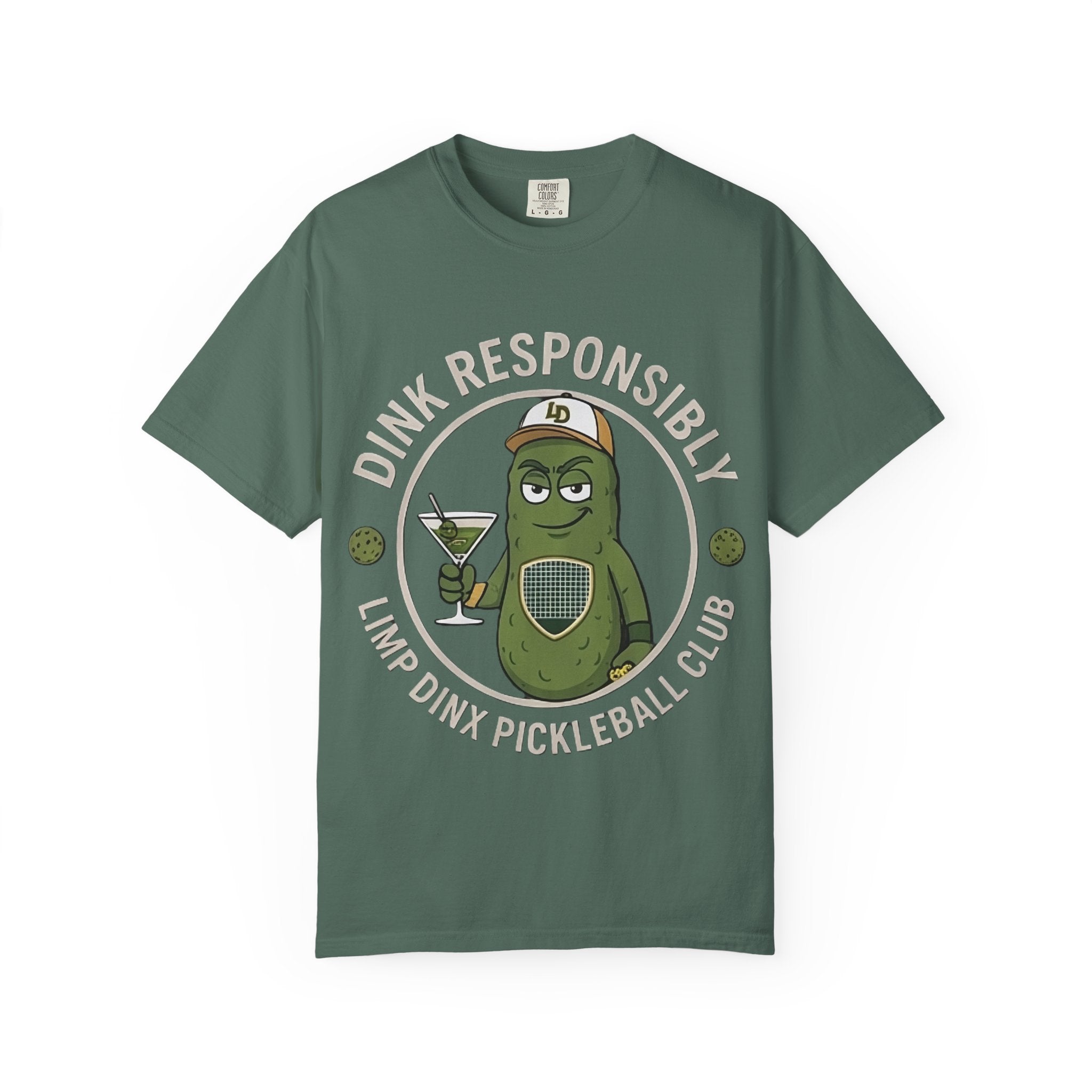 Dink Responsibly Pickleball Tee