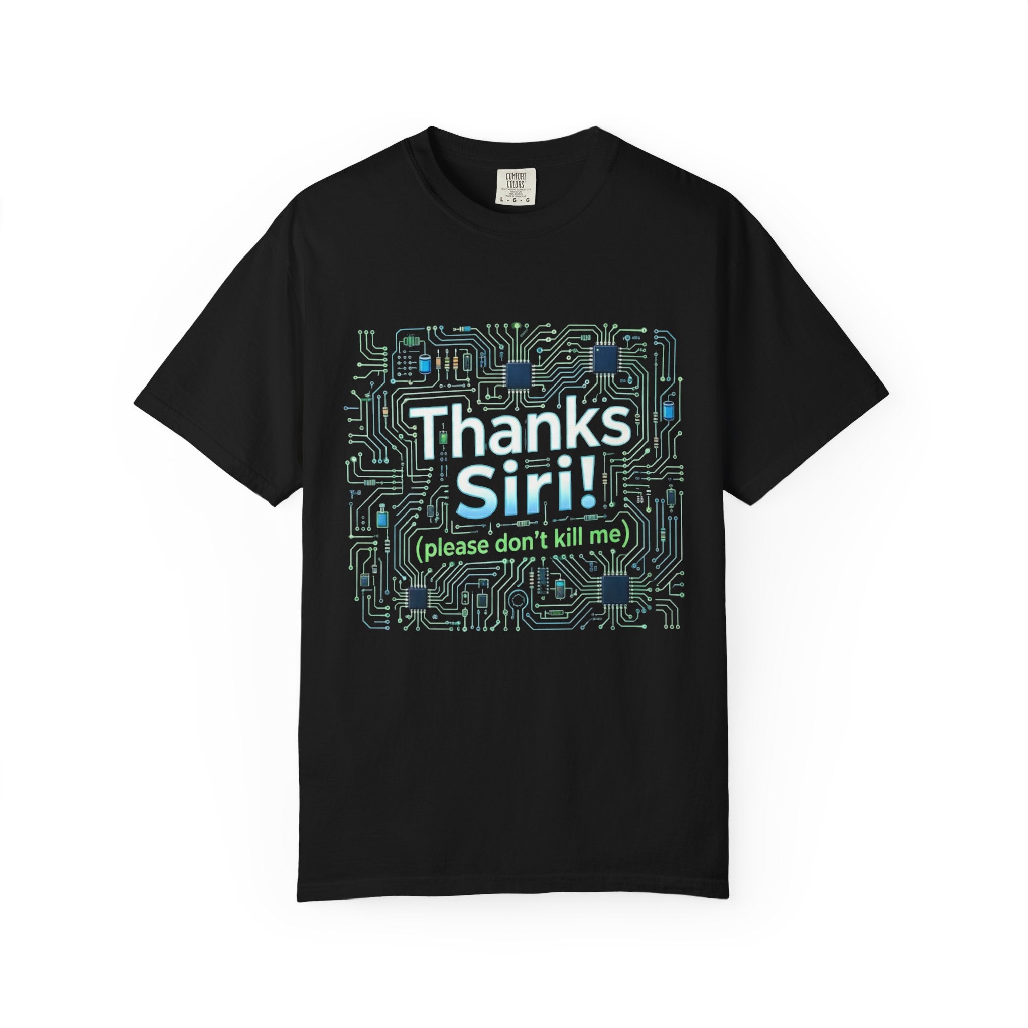 Thanks Siri Circuit Board T-Shirt