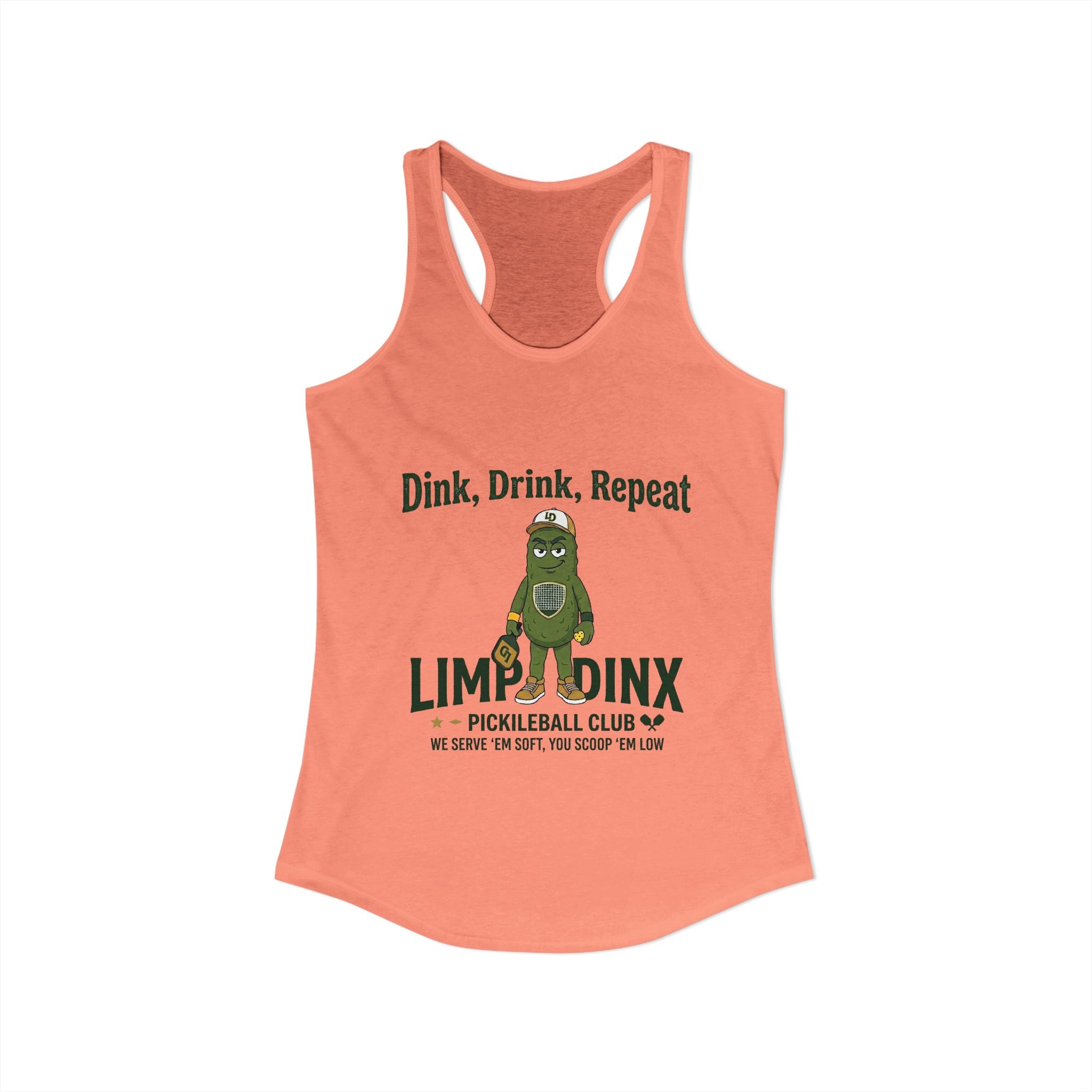 Limp Dinx Dink Drink Repeat Racerback Tank