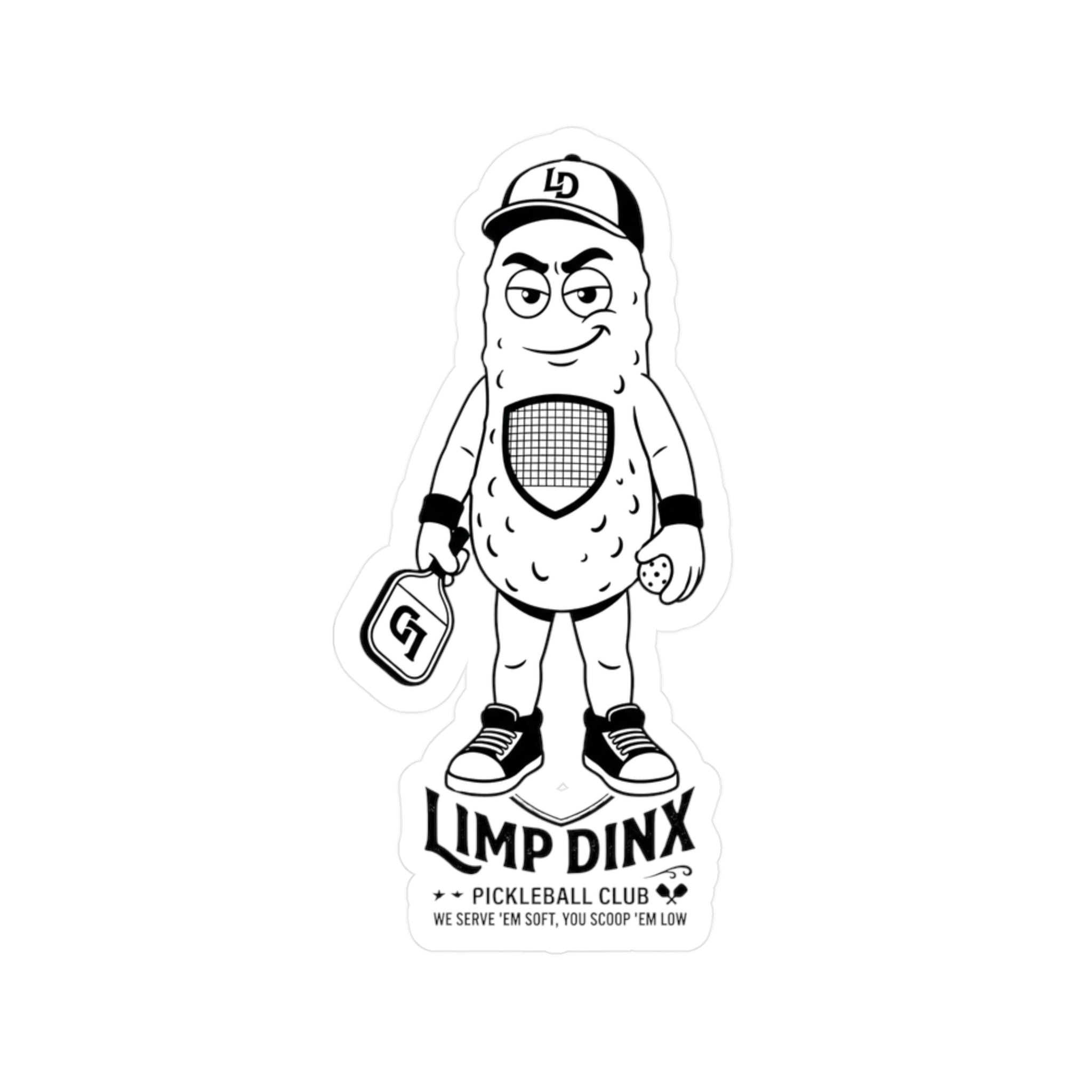 Limp Dinx Pickleball Sticker