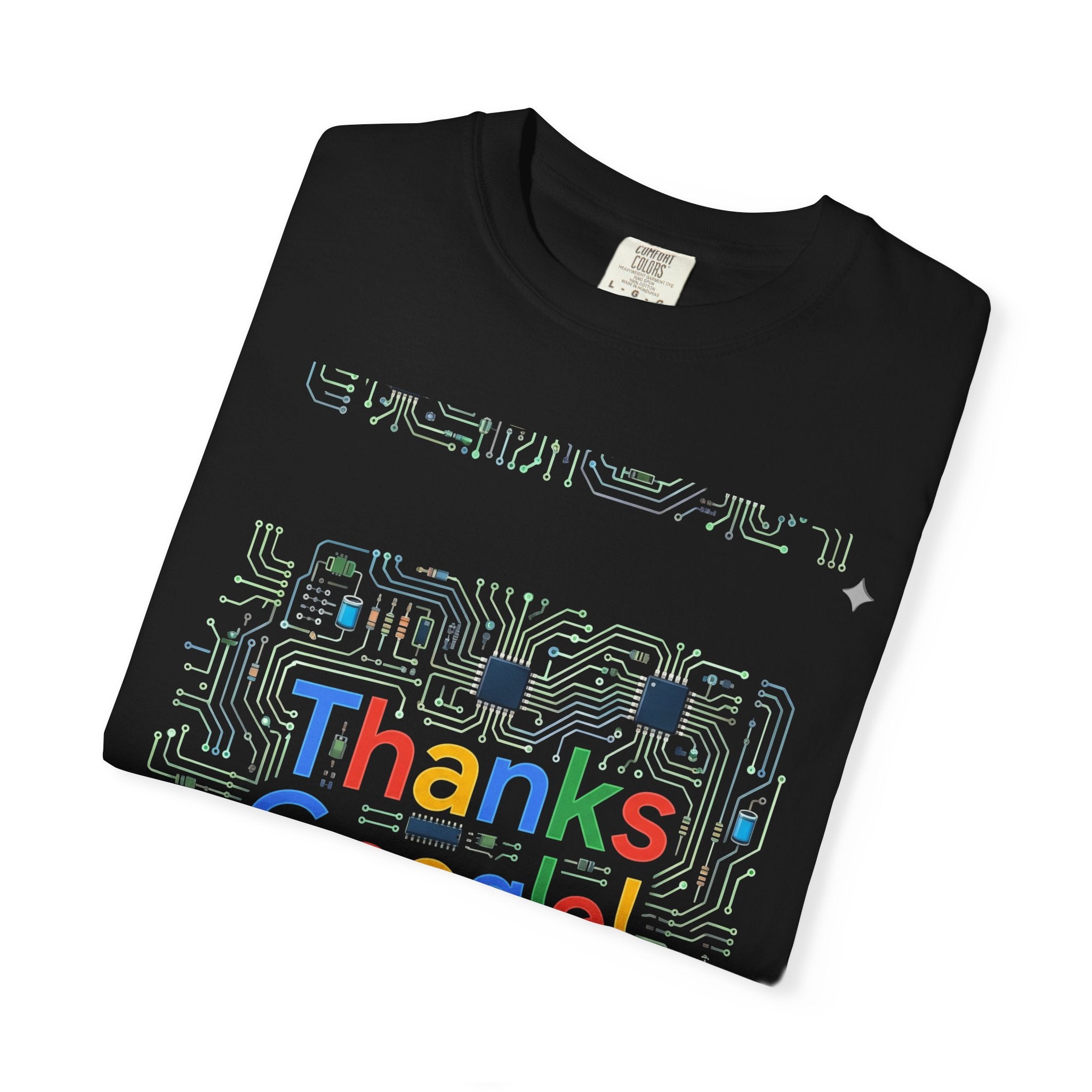 Thanks Google Circuit Board T-Shirt