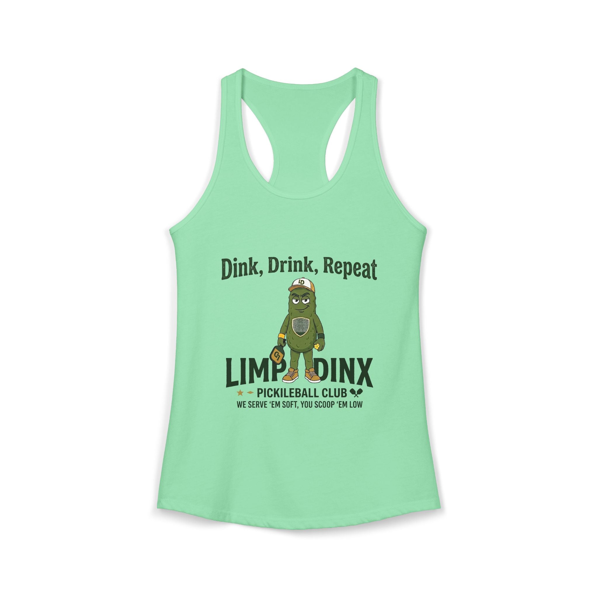 Limp Dinx Dink Drink Repeat Racerback Tank
