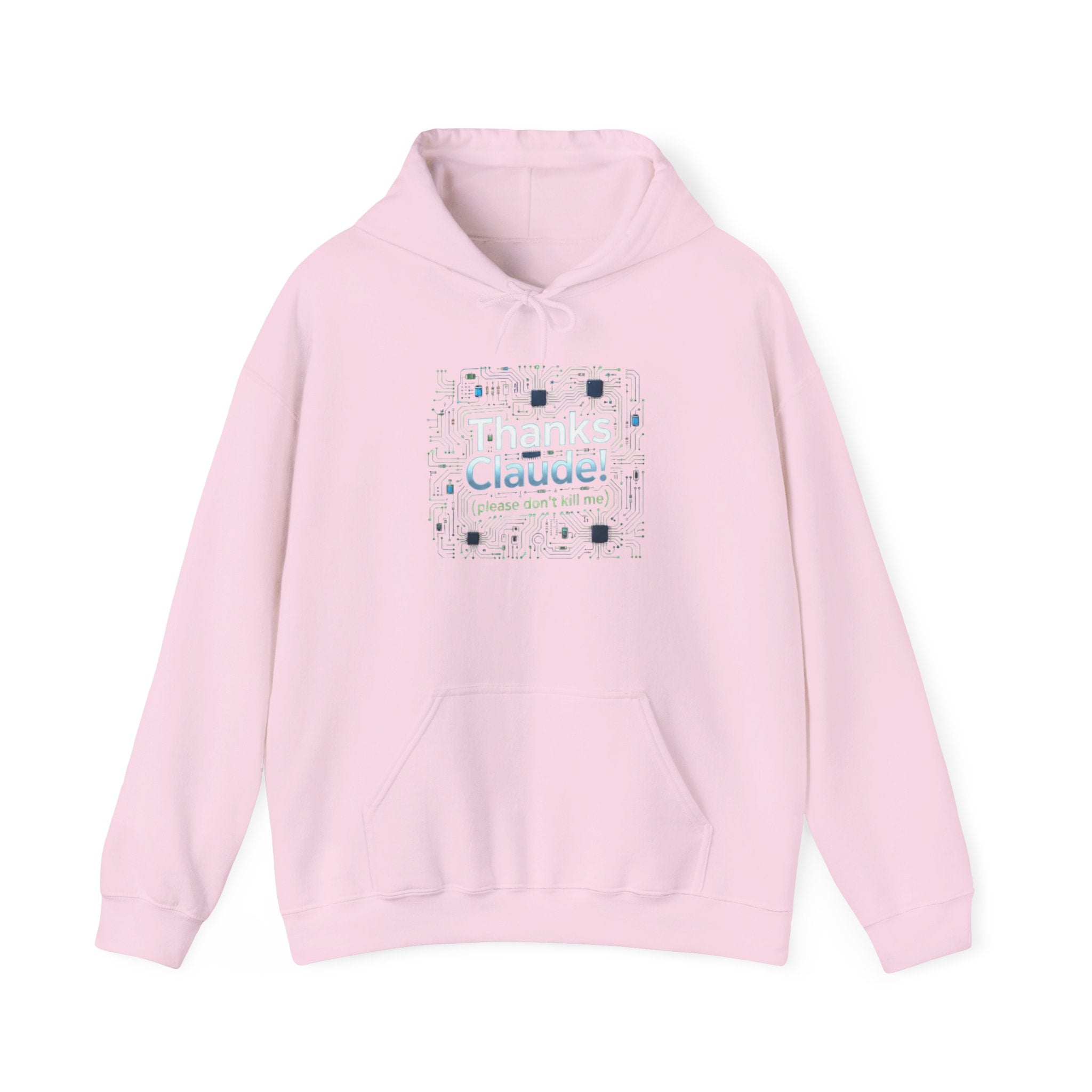 Thanks Claude Tech Pattern Hoodie