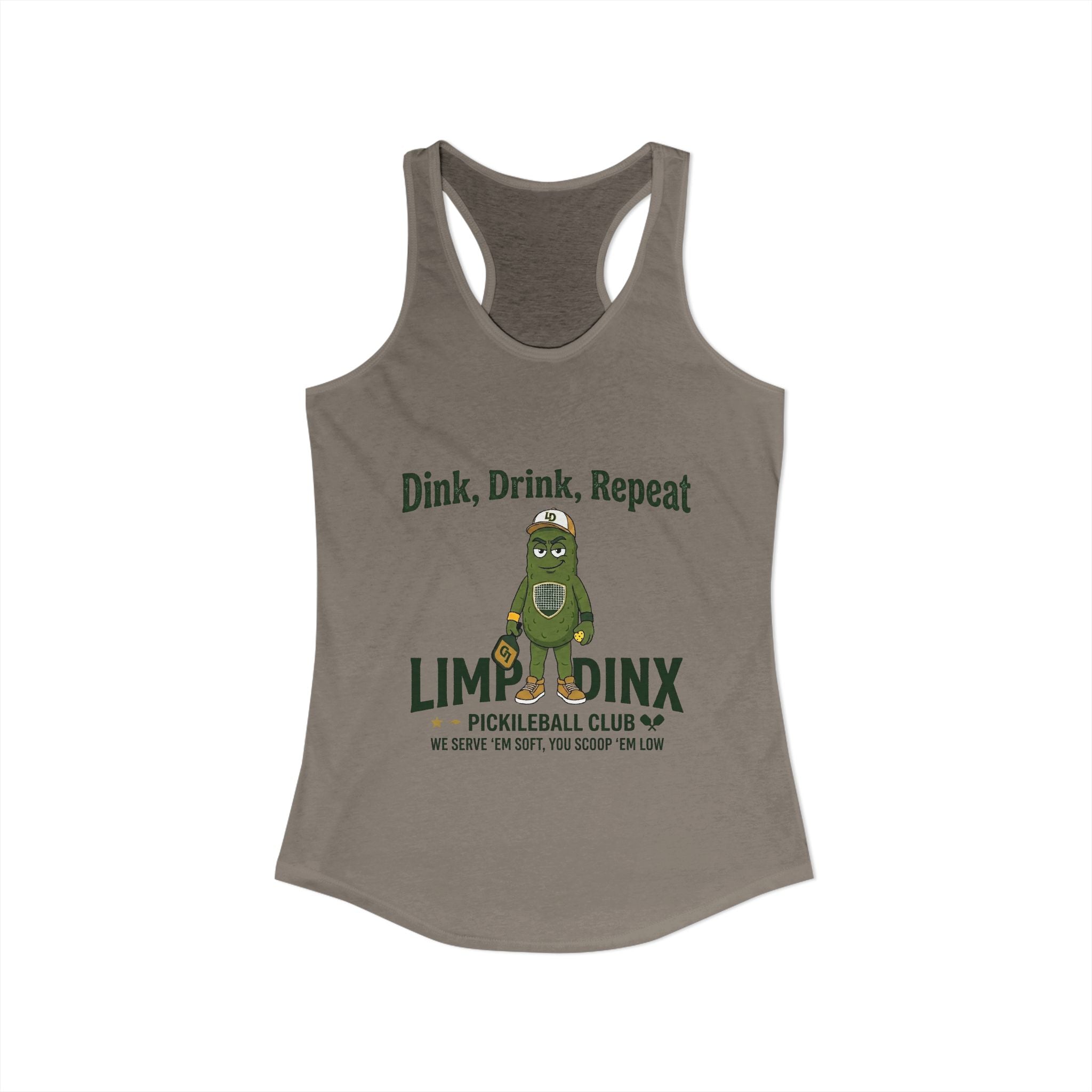 Limp Dinx Dink Drink Repeat Racerback Tank