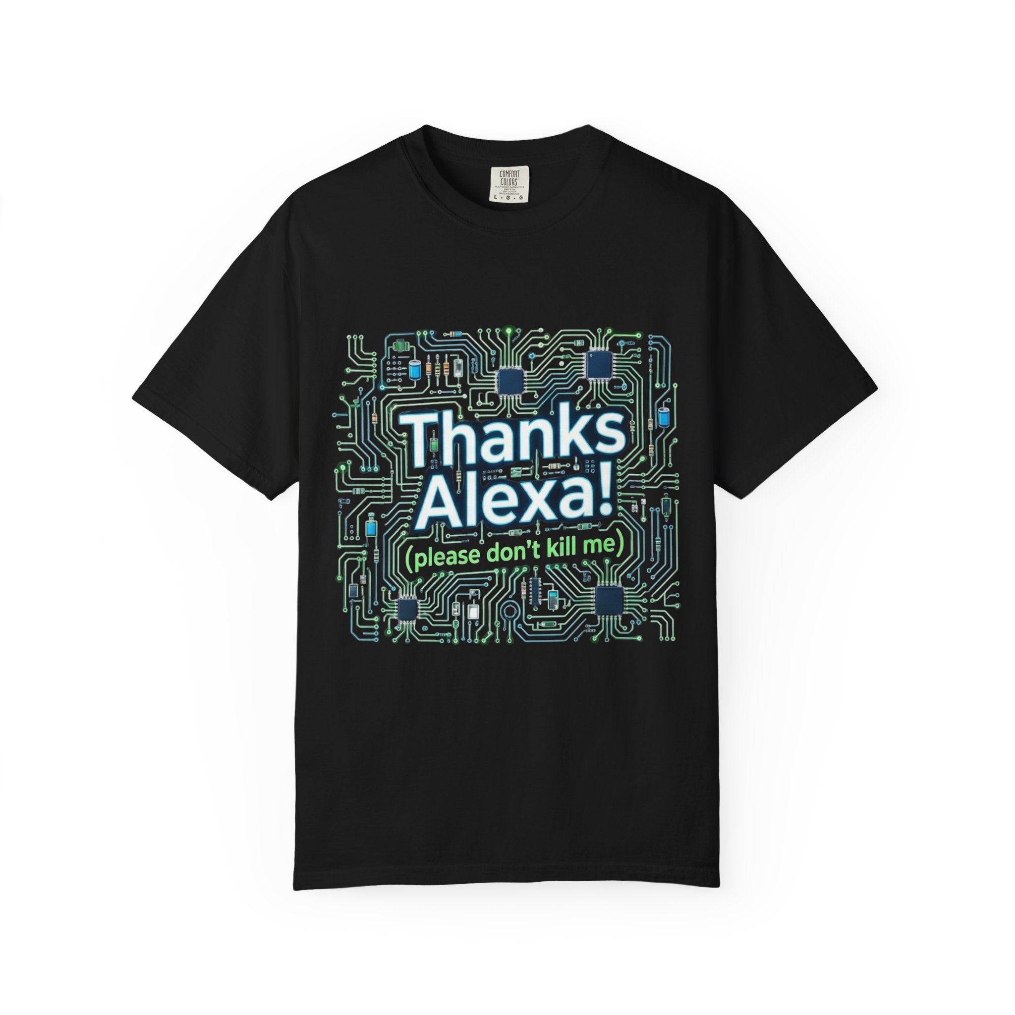 Thanks Alexa Circuit Board T-Shirt