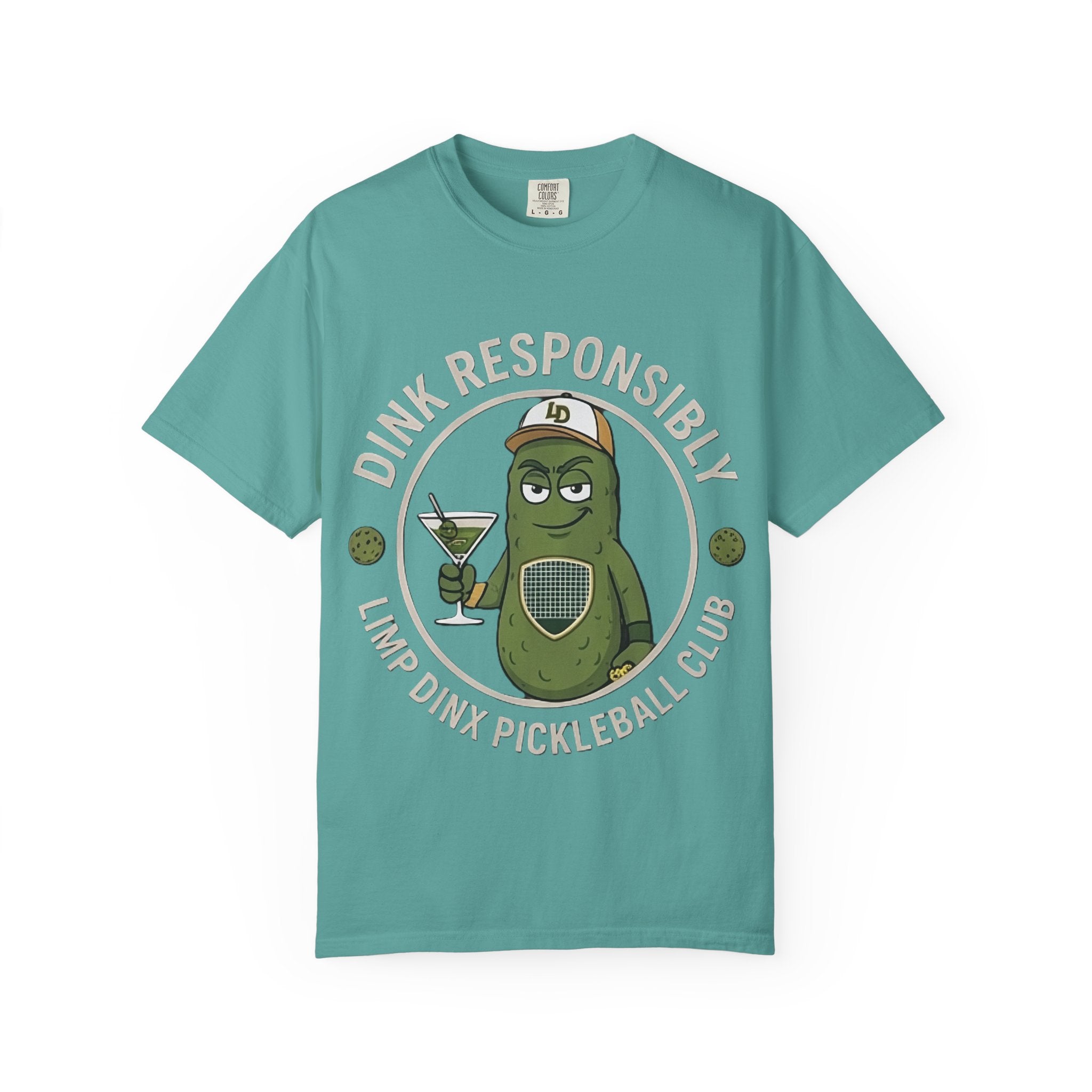Dink Responsibly Pickleball Tee