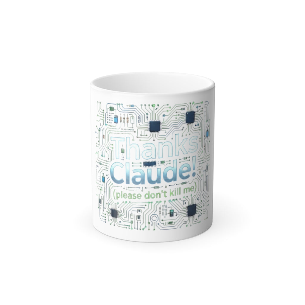 Thanks Claude Color-Changing Mug