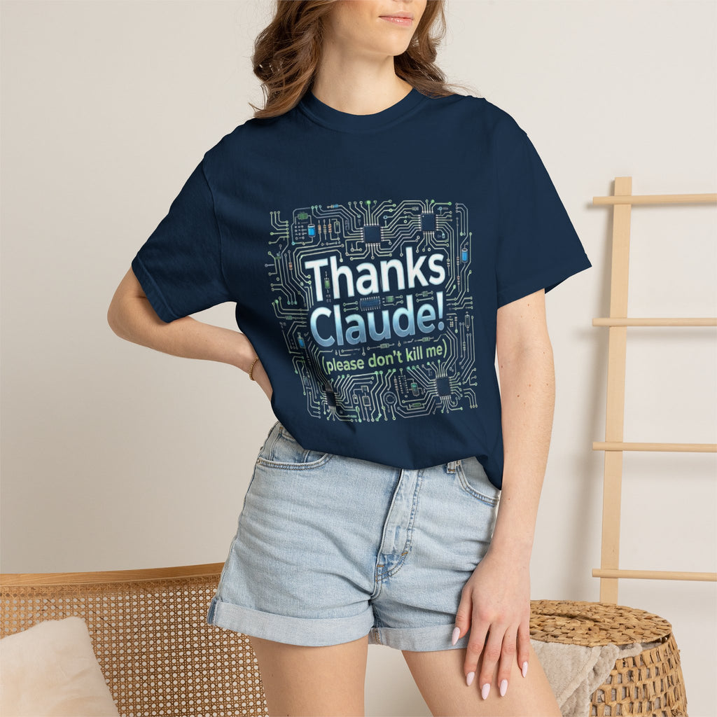 Thanks Claude Circuit Board T-Shirt