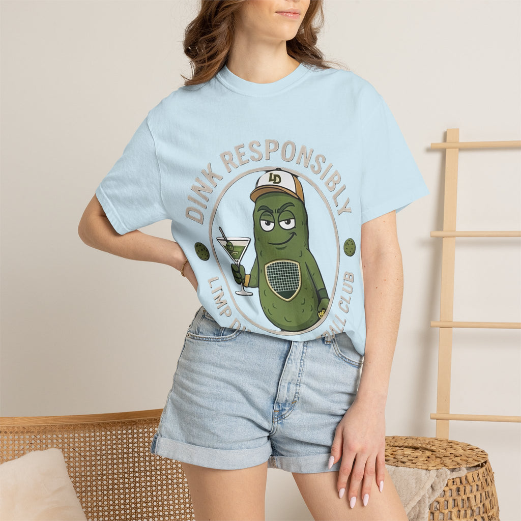 Dink Responsibly Pickleball Tee