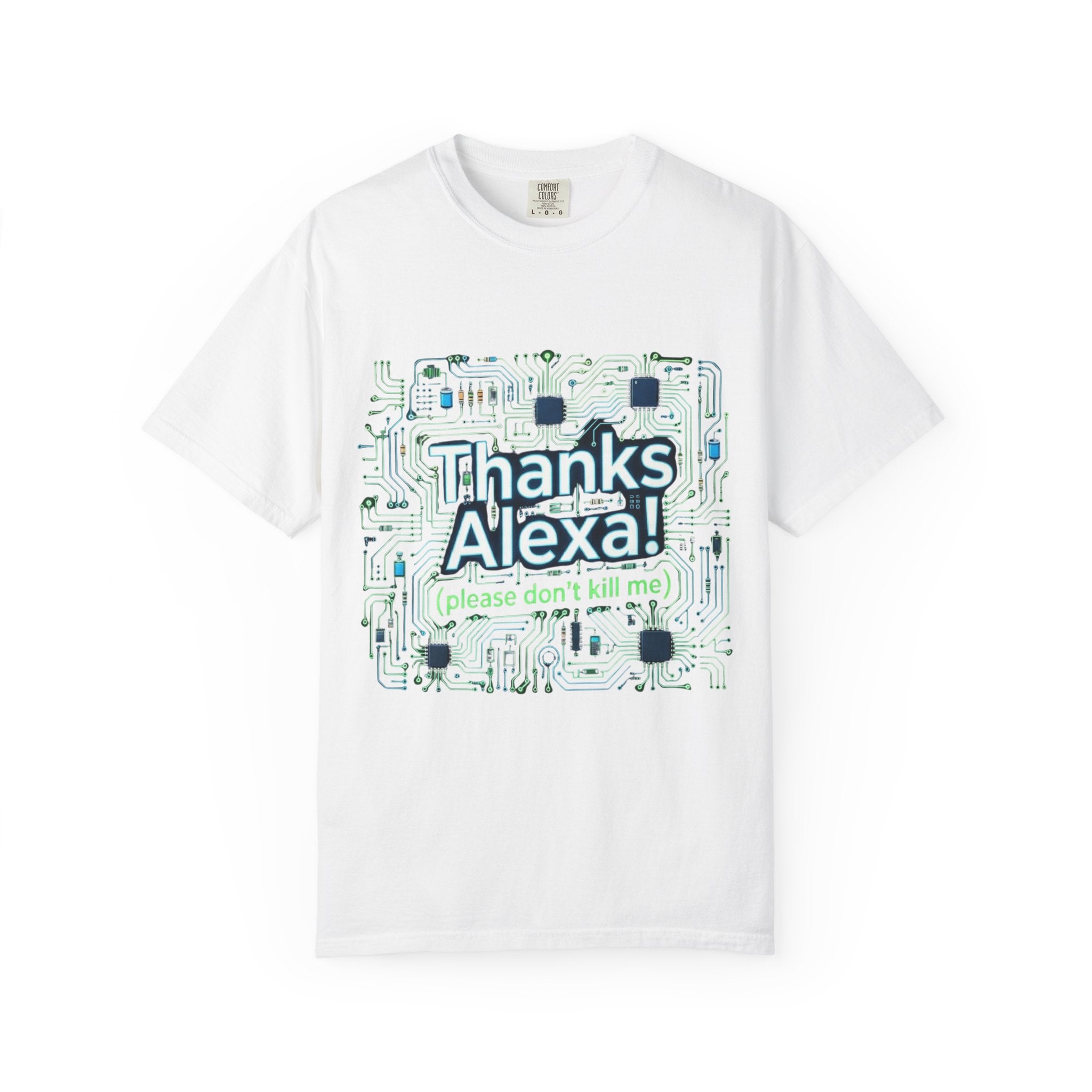 Thanks Alexa Circuit Board T-Shirt