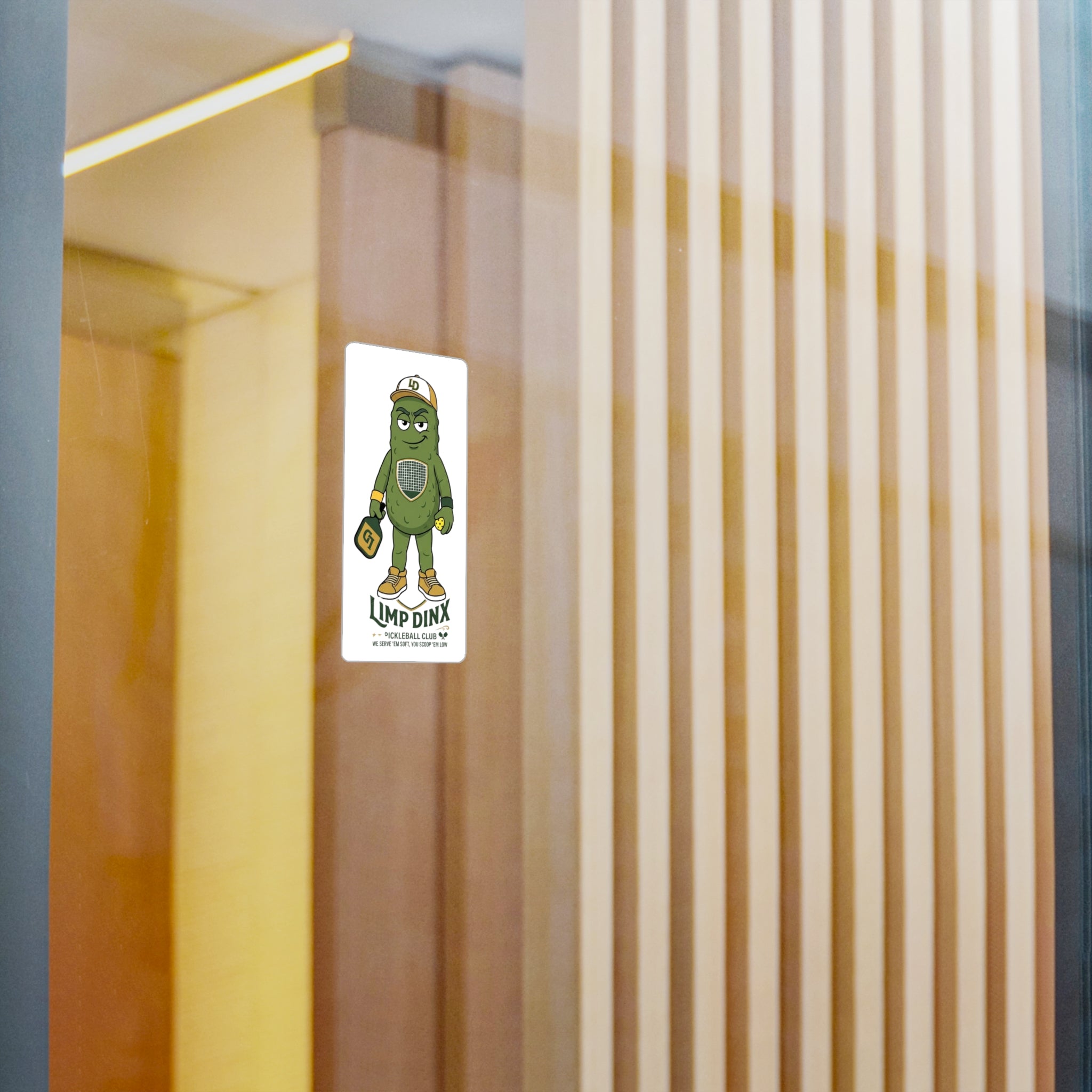 Limp Dinx Pickleball Sticker — Full Color