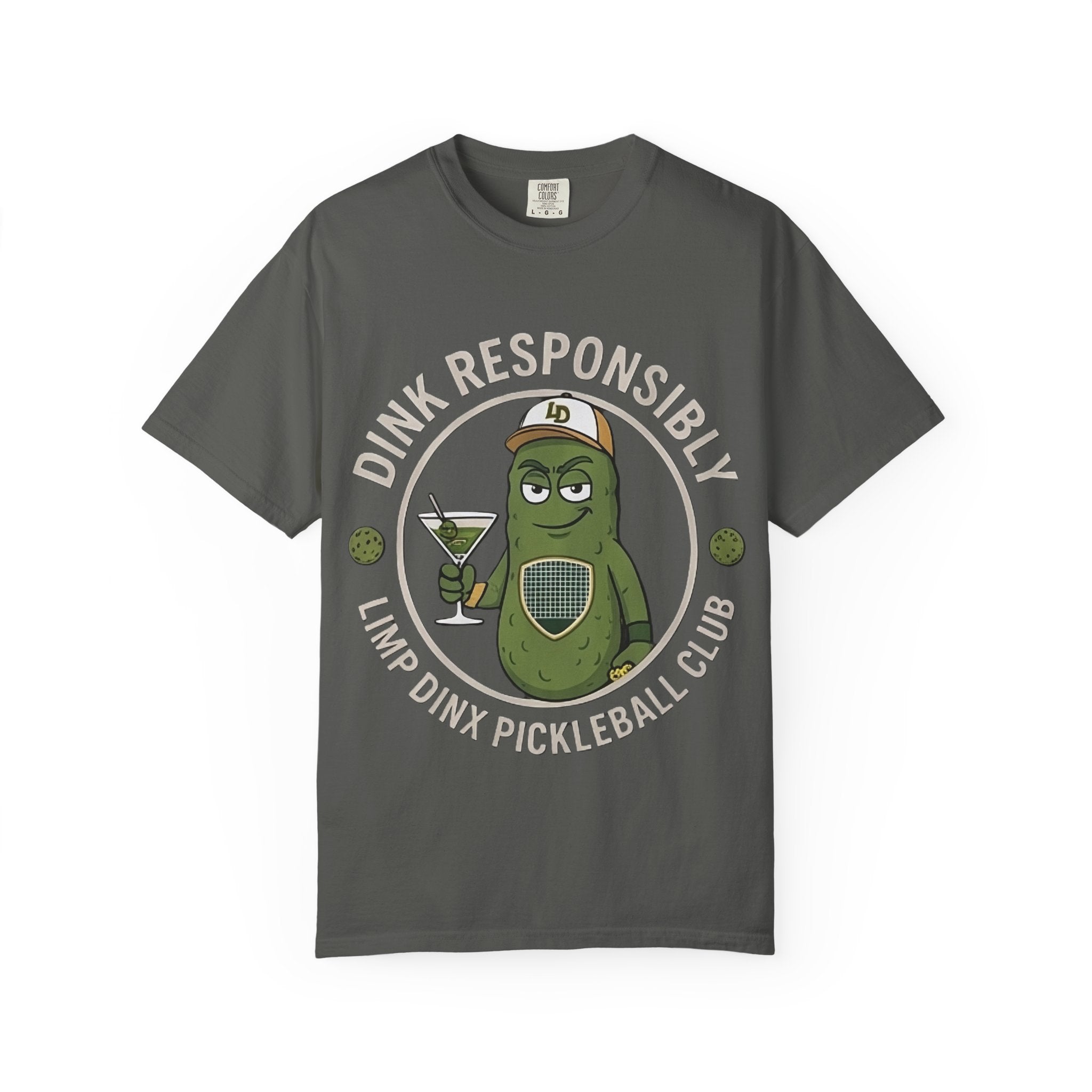 Dink Responsibly Pickleball Tee