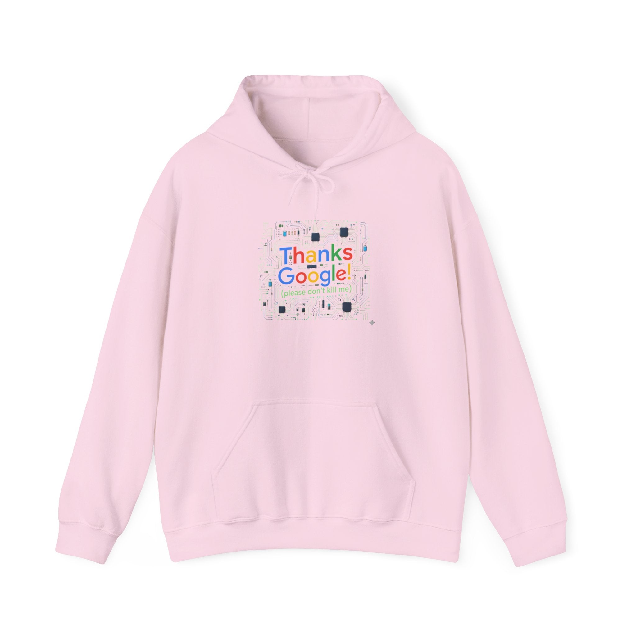 Thanks Google Tech Pattern Hoodie