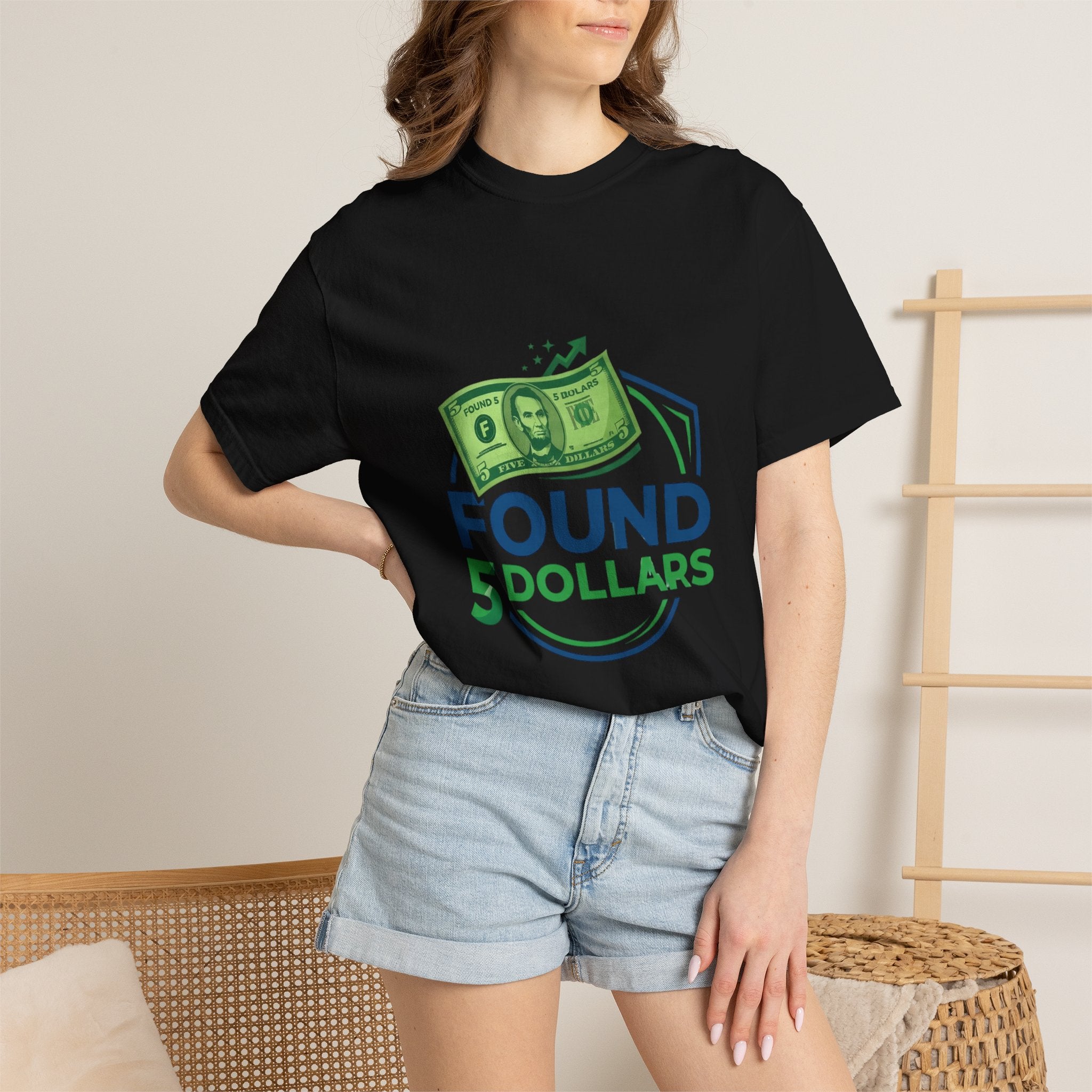 Found 5 Dollars Graphic Tee
