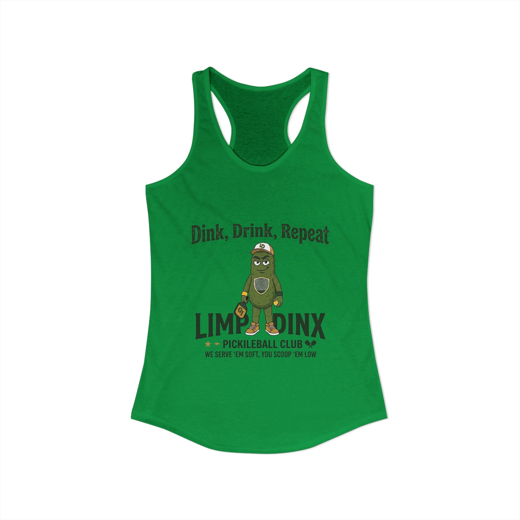Limp Dinx Dink Drink Repeat Racerback Tank
