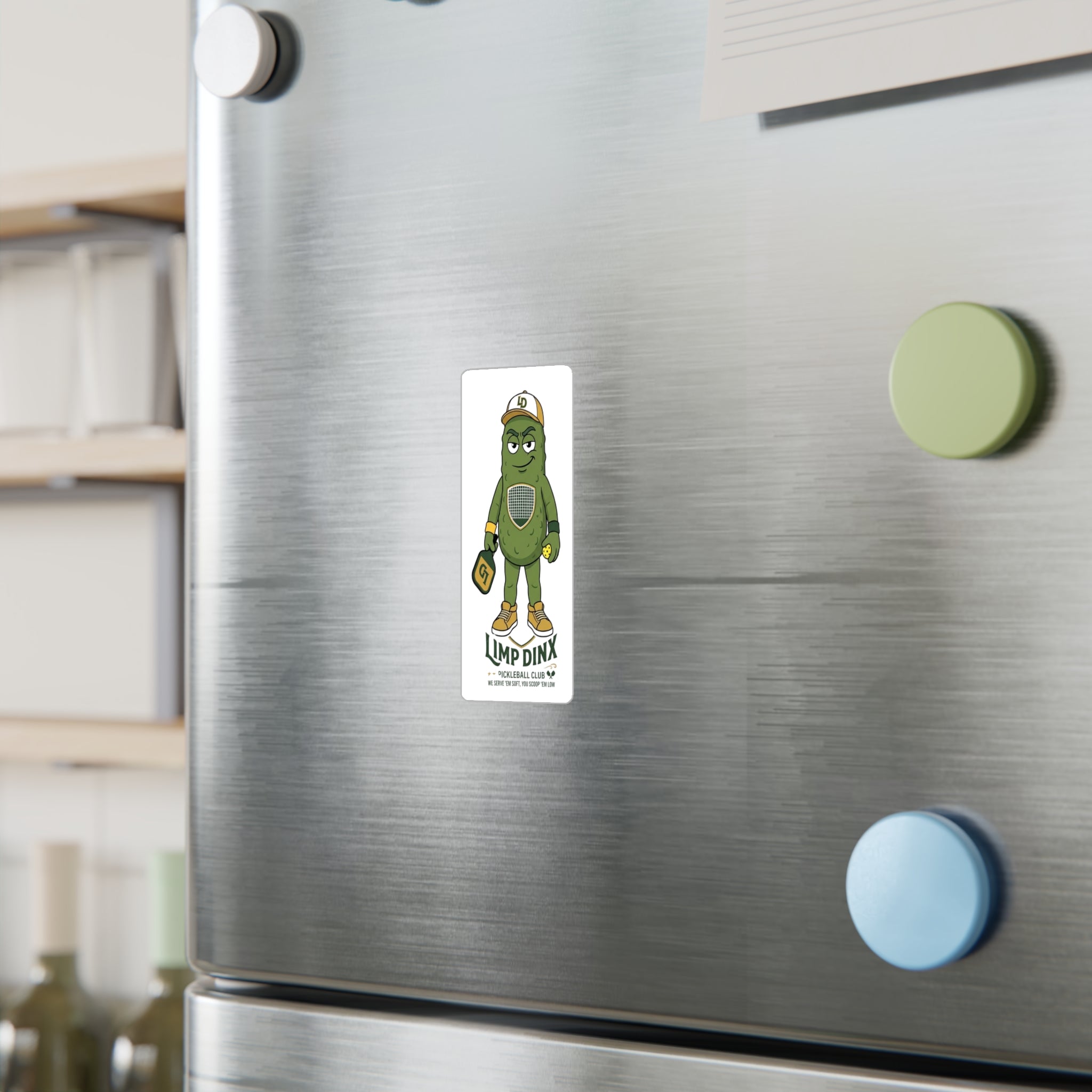 Limp Dinx Pickleball Sticker — Full Color