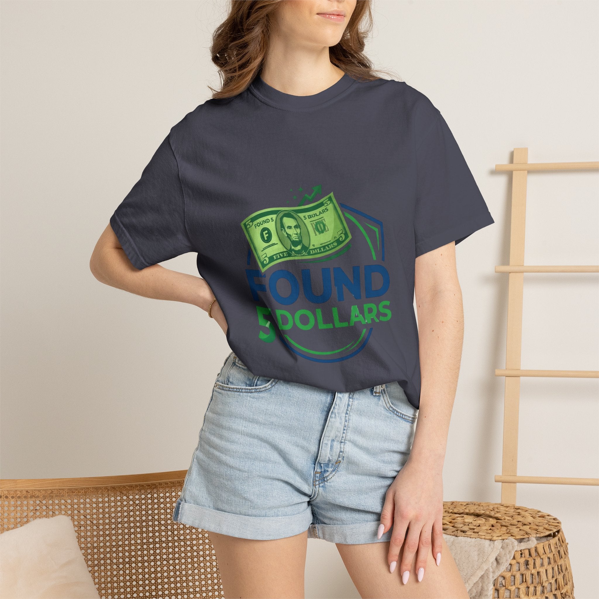 Found 5 Dollars Graphic Tee