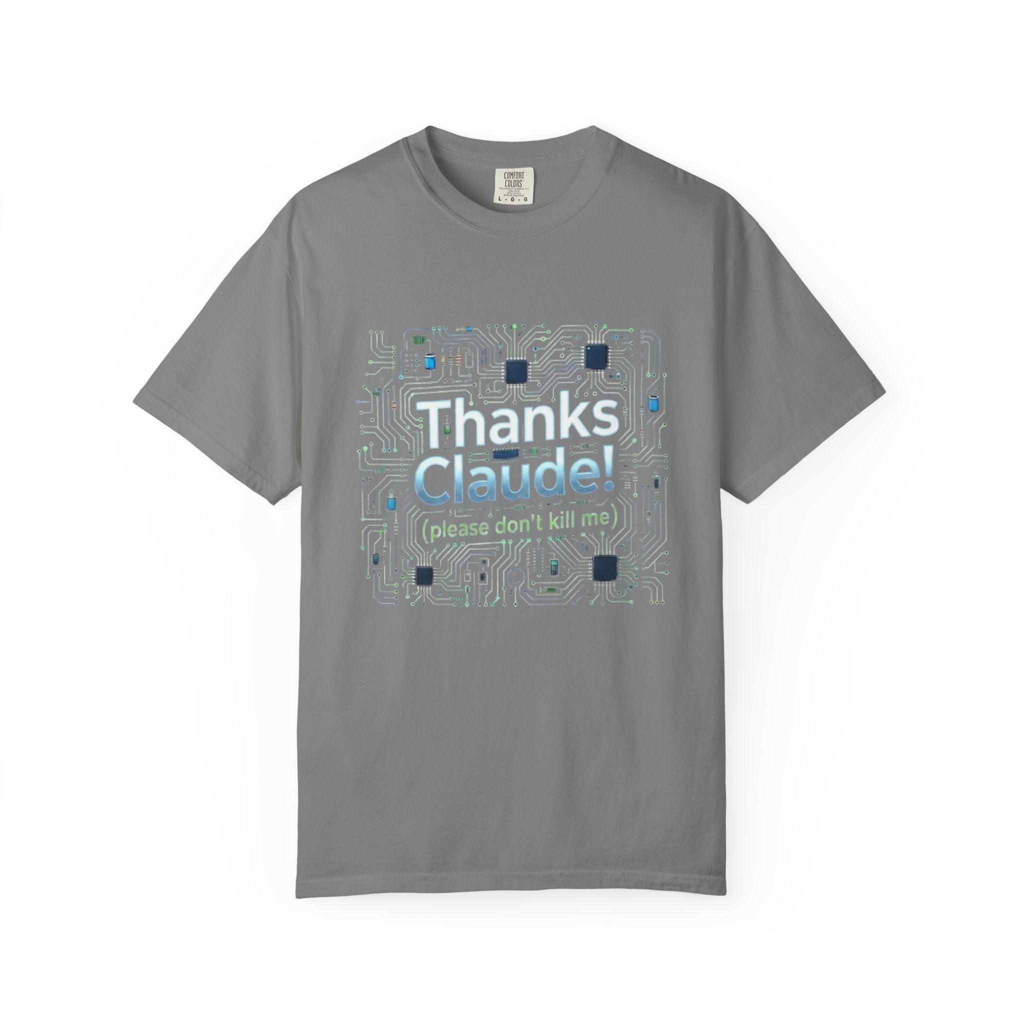 Thanks Claude Circuit Board T-Shirt
