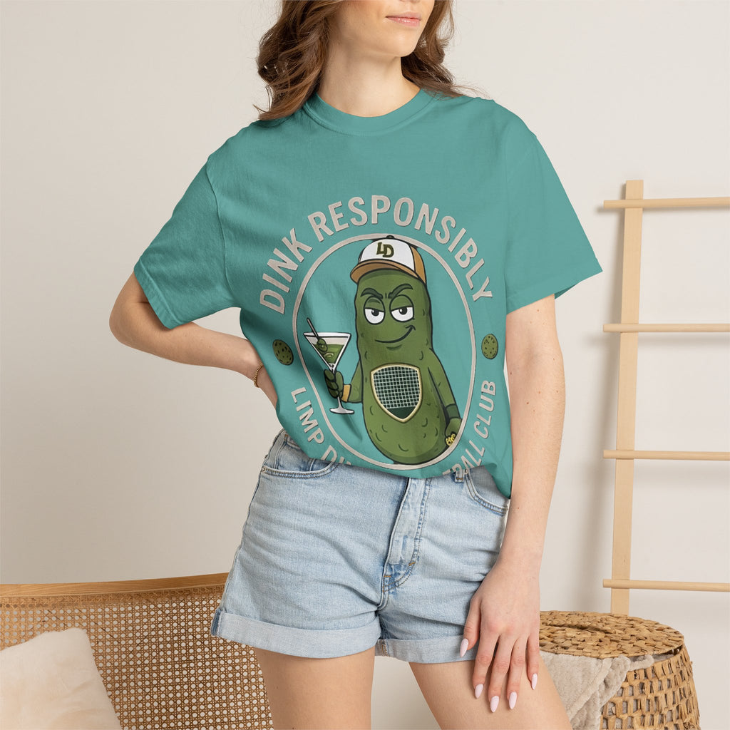 Dink Responsibly Pickleball Tee