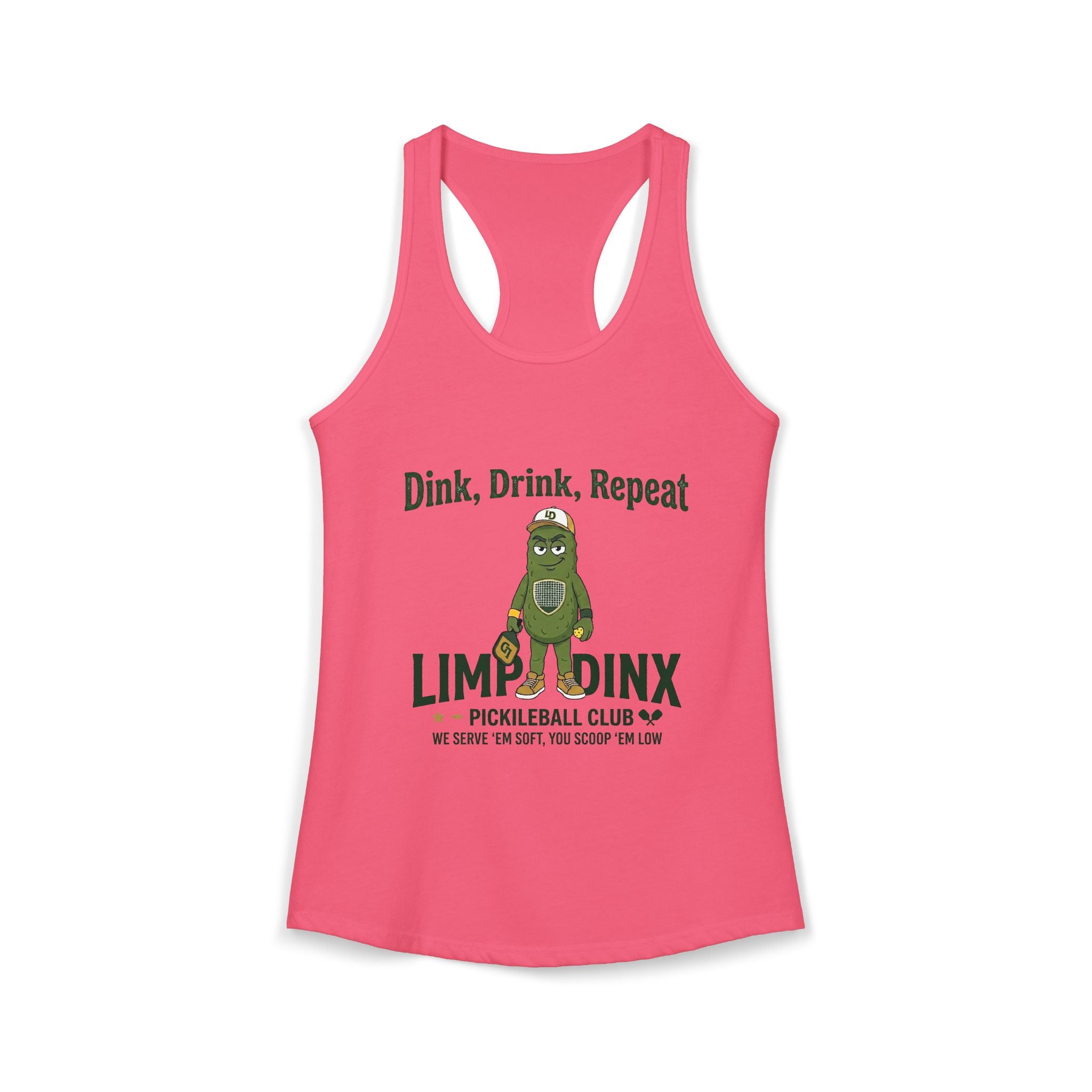 Limp Dinx Dink Drink Repeat Racerback Tank