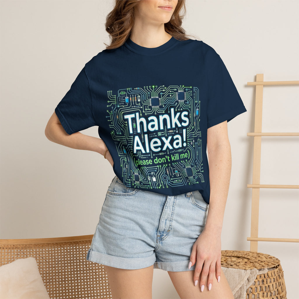 Thanks Alexa Circuit Board T-Shirt