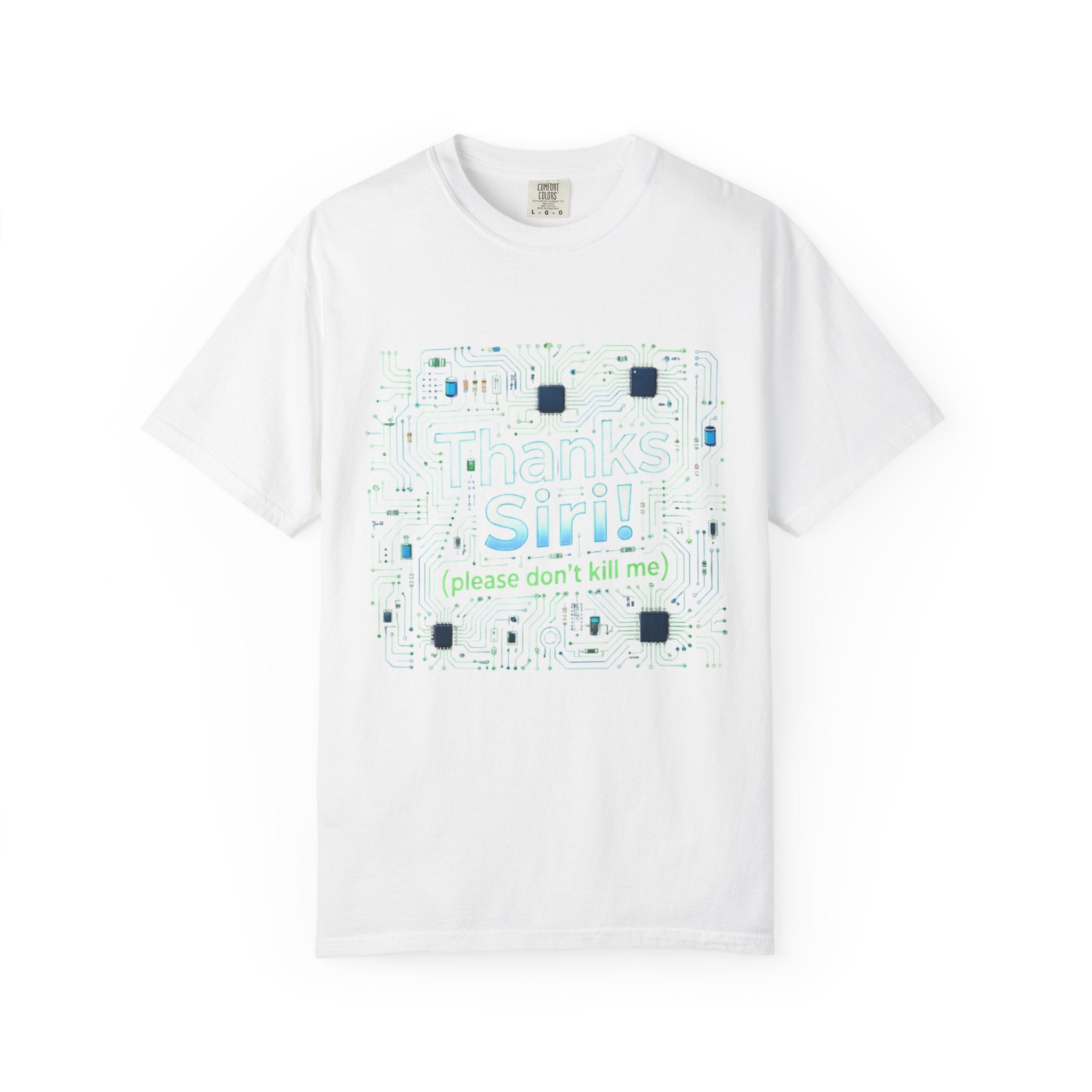 Thanks Siri Circuit Board T-Shirt