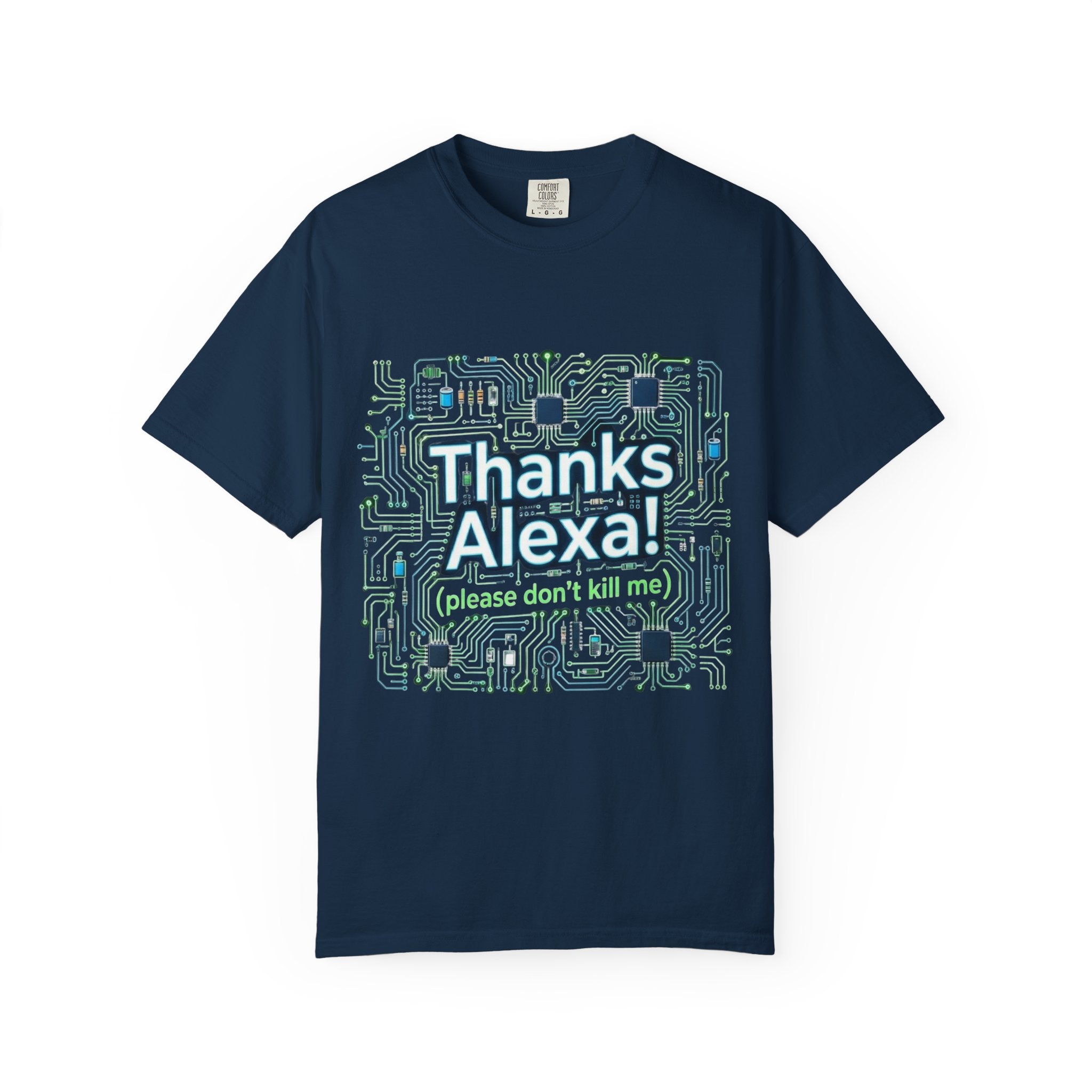 Thanks Alexa Circuit Board T-Shirt