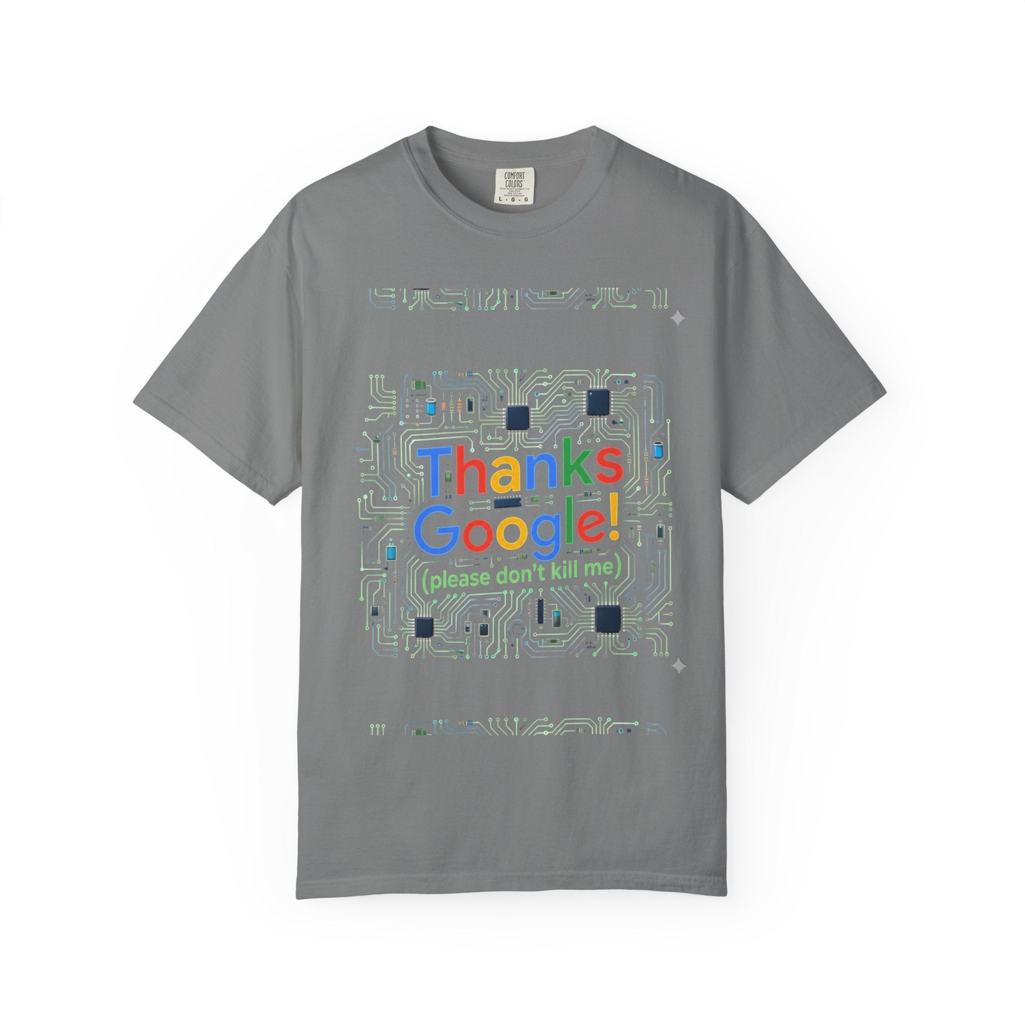 Thanks Google Circuit Board T-Shirt
