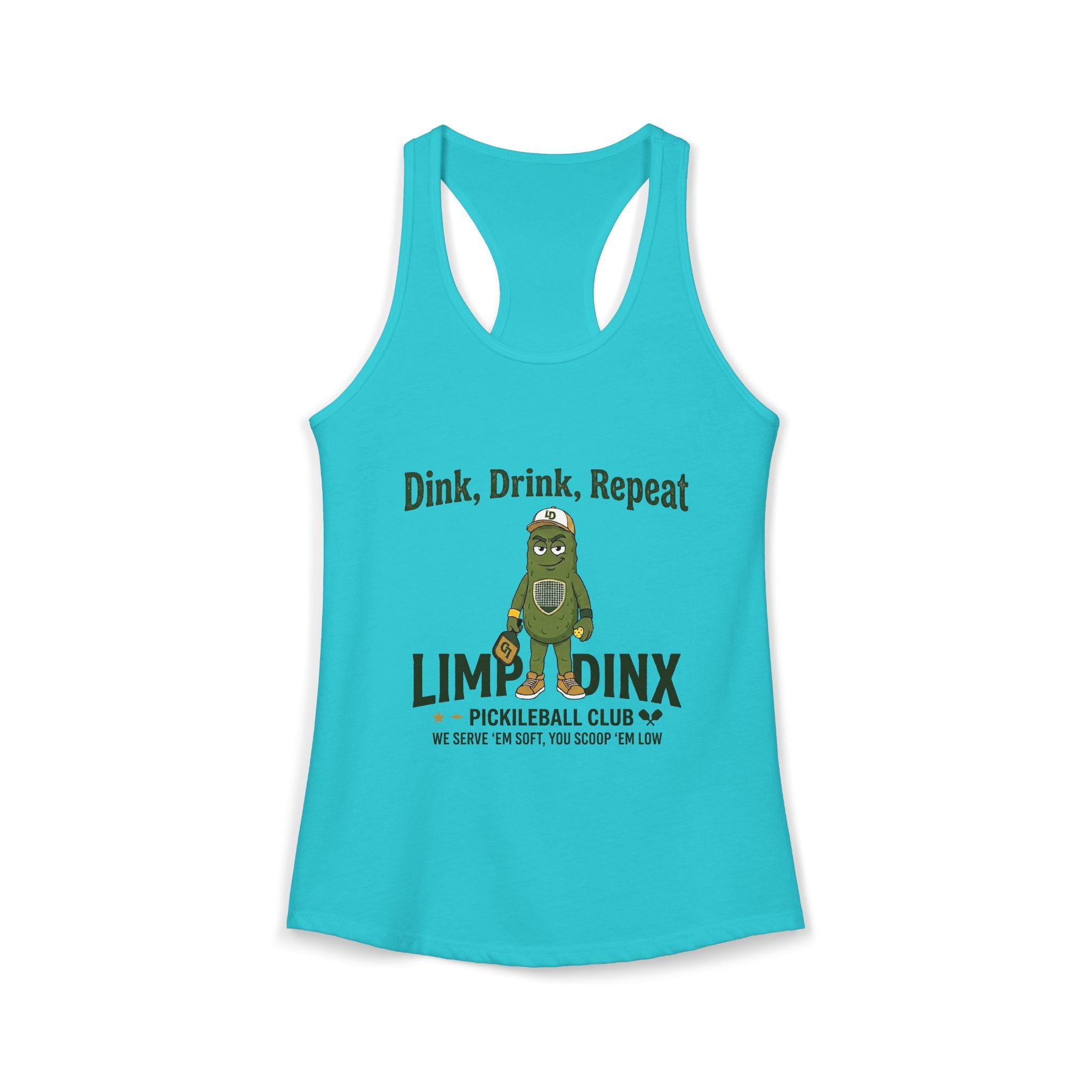 Limp Dinx Dink Drink Repeat Racerback Tank