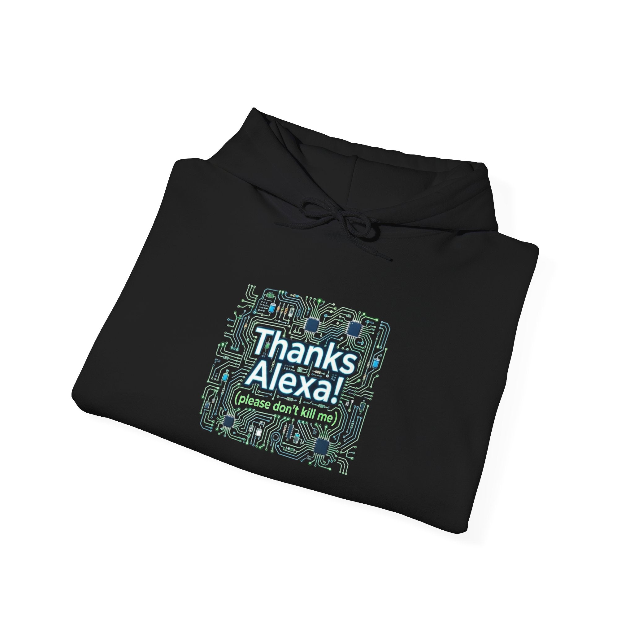 Thanks Alexa Tech Pattern Hoodie