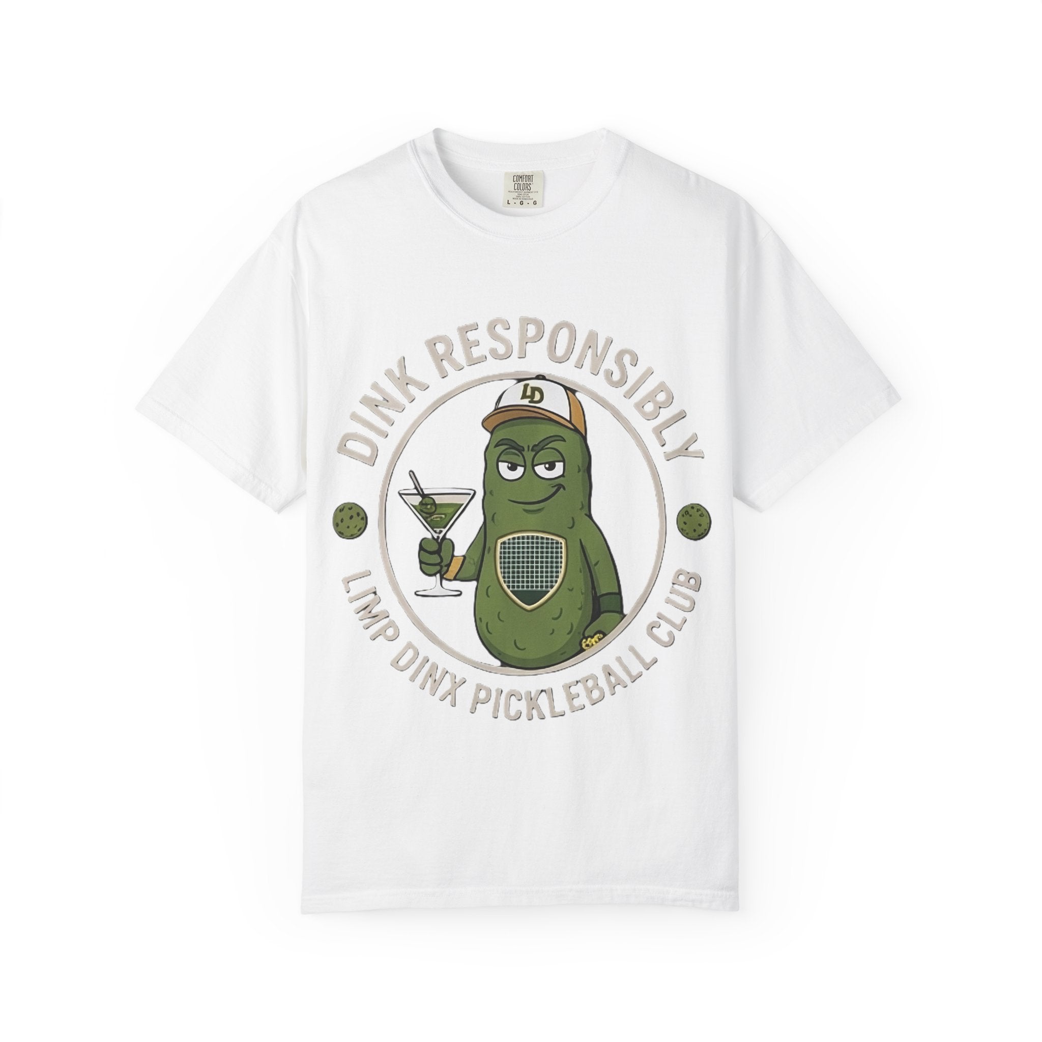 Dink Responsibly Pickleball Tee