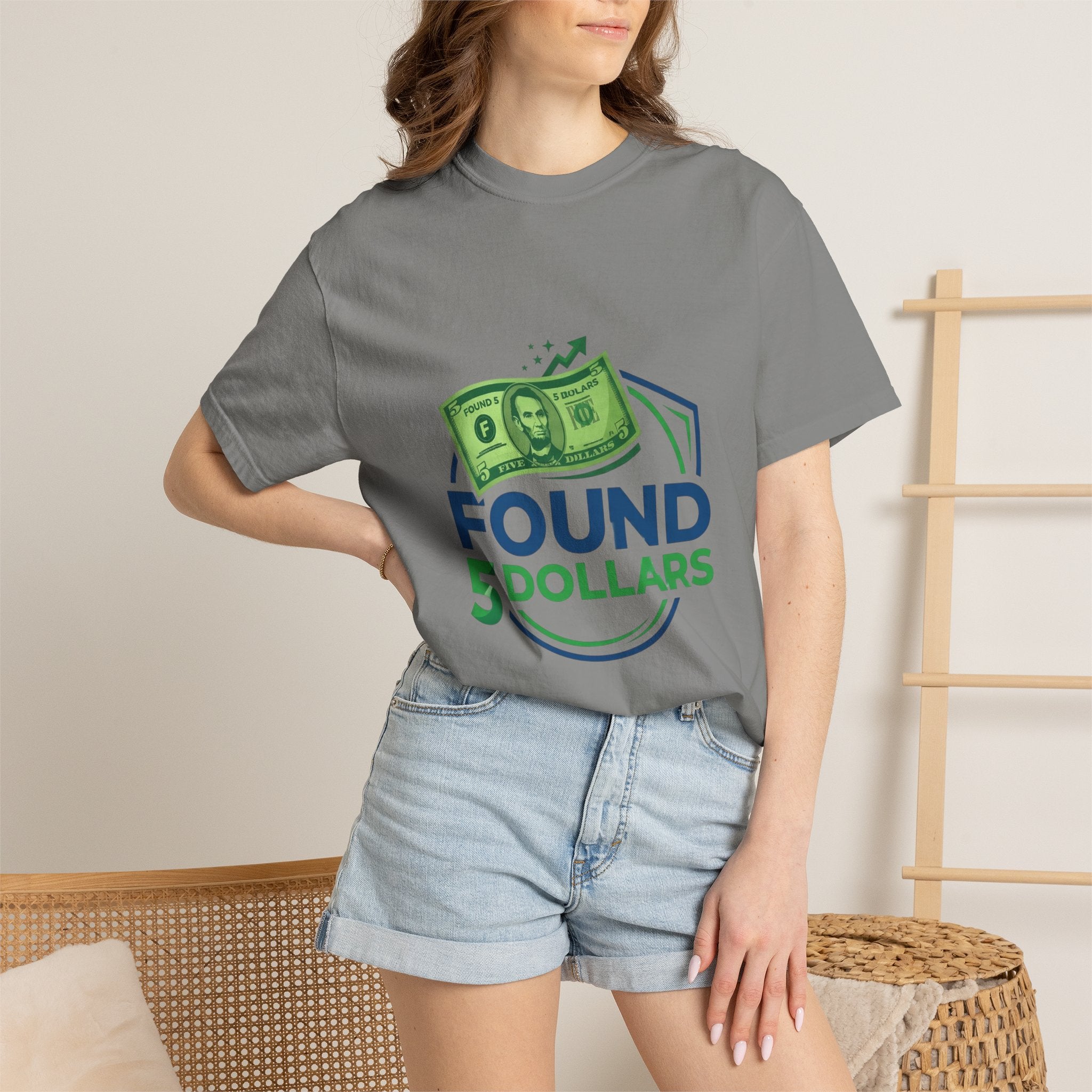 Found 5 Dollars Graphic Tee