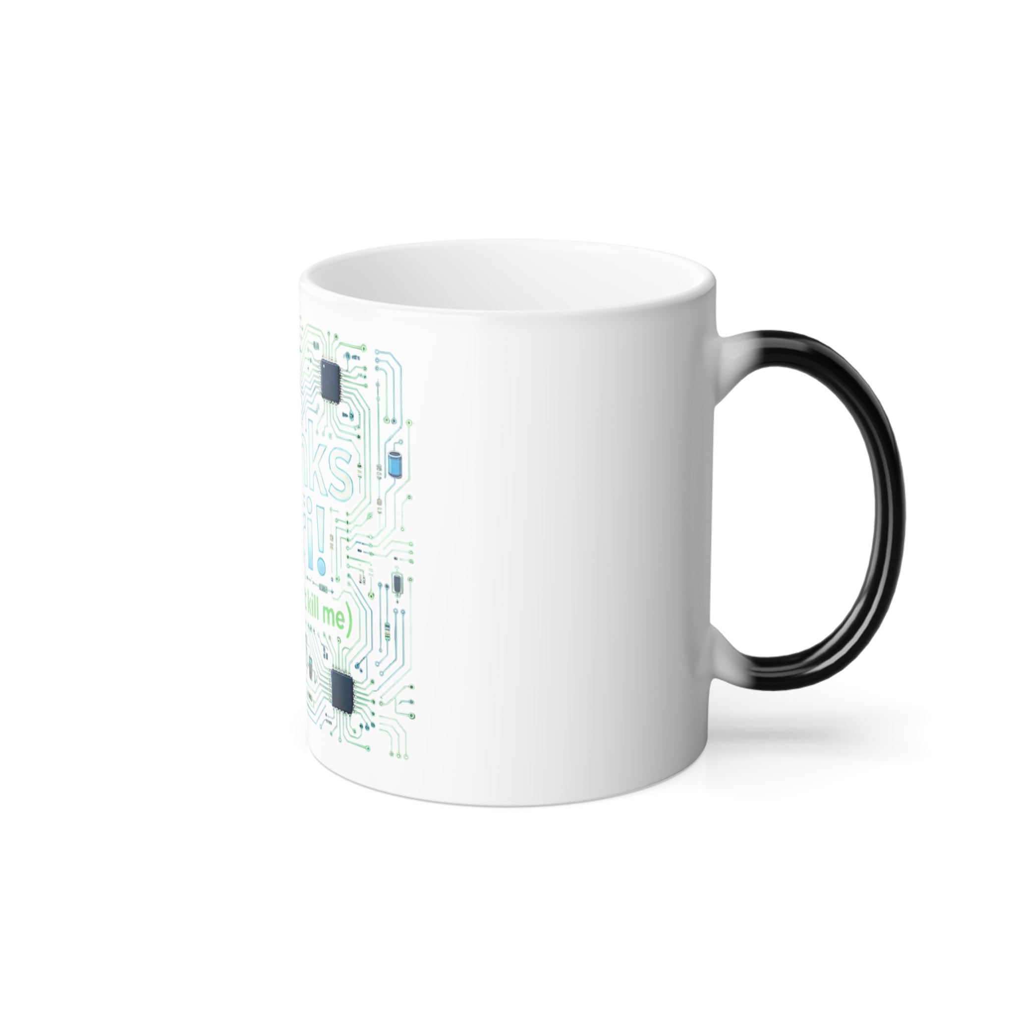 Thanks Siri Color-Changing Mug