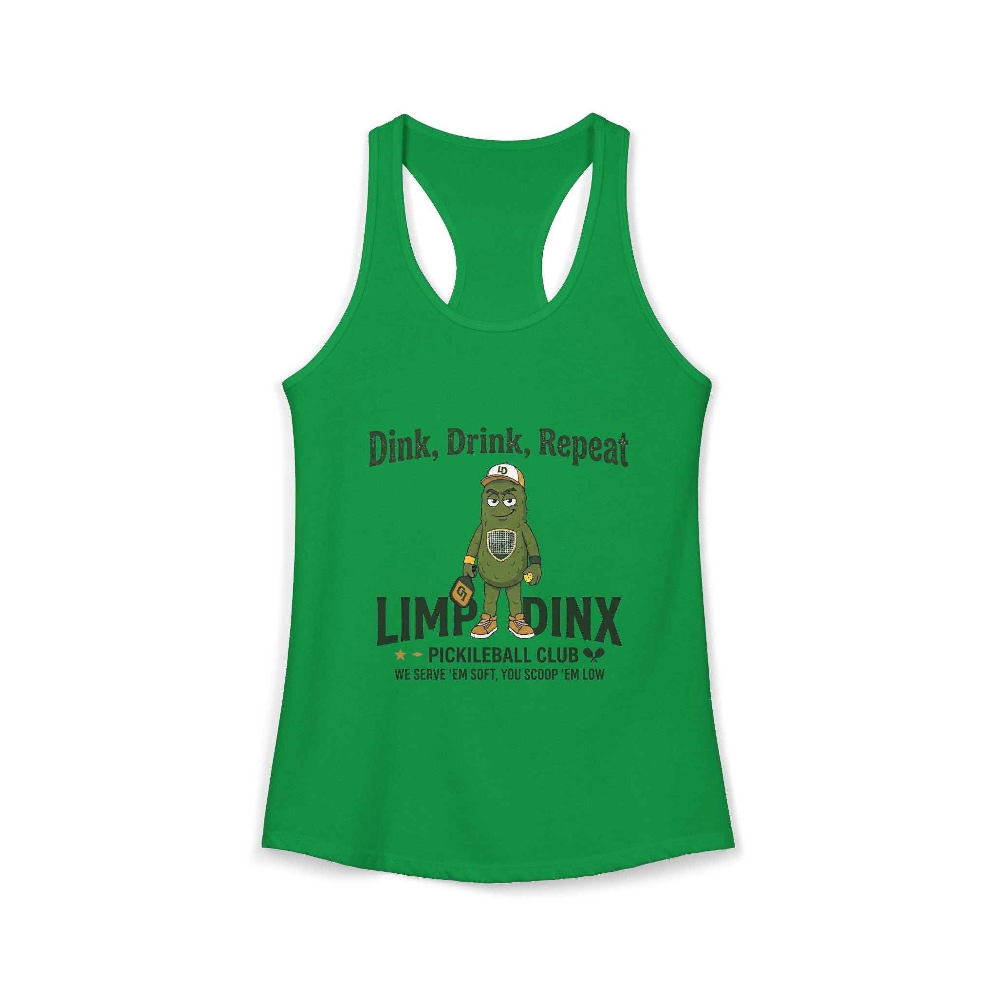 Limp Dinx Dink Drink Repeat Racerback Tank