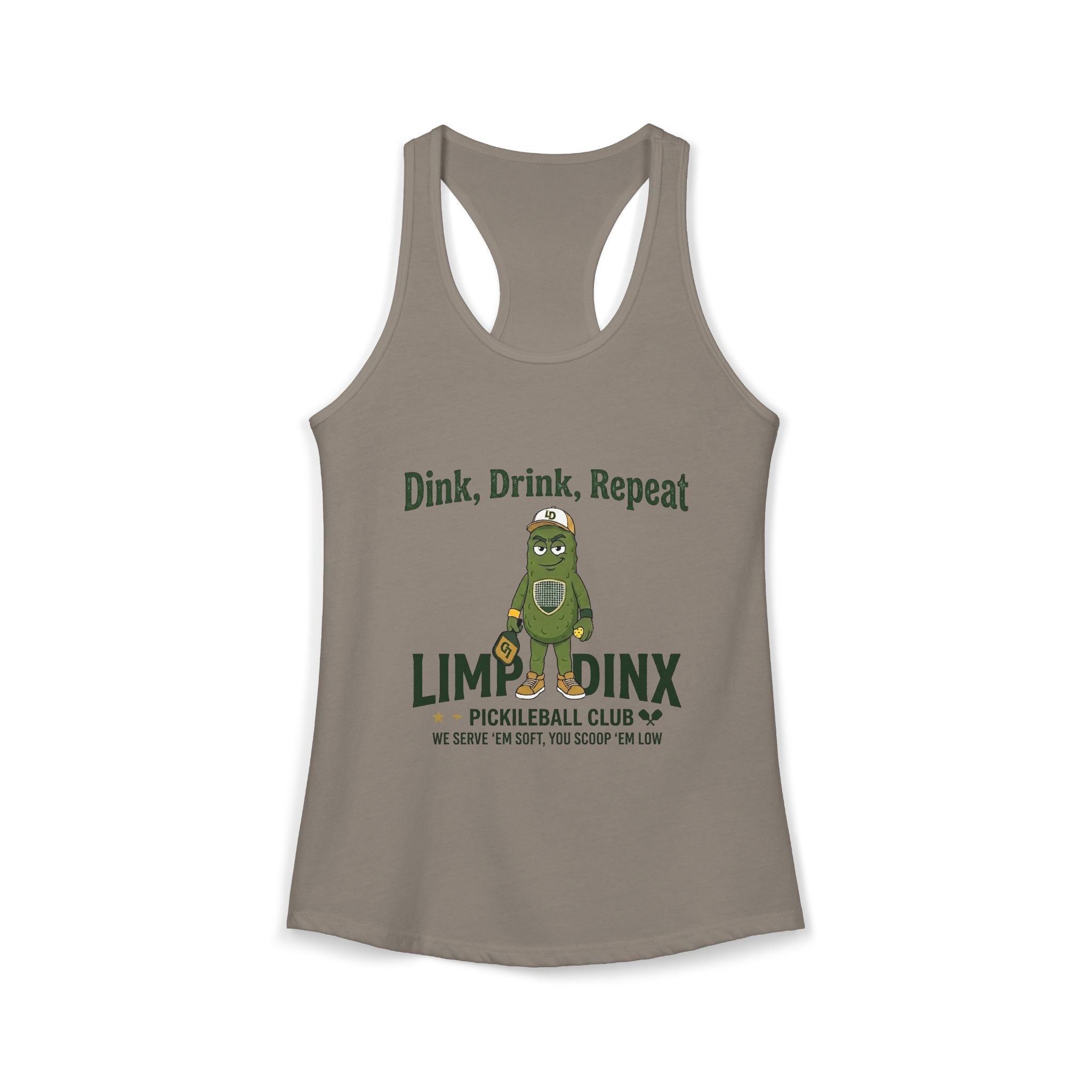 Limp Dinx Dink Drink Repeat Racerback Tank